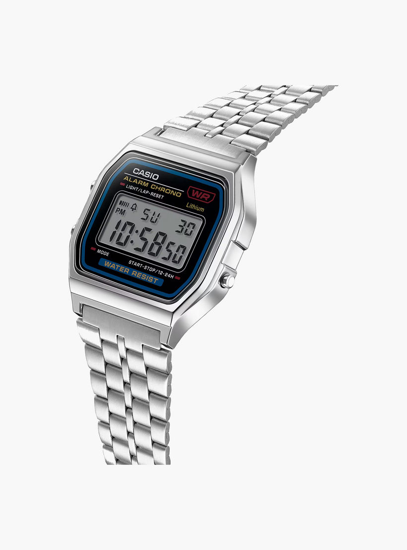 Casio Digital Display Stainless Steel Watch-men-watchesandjewellery-watches-image-2