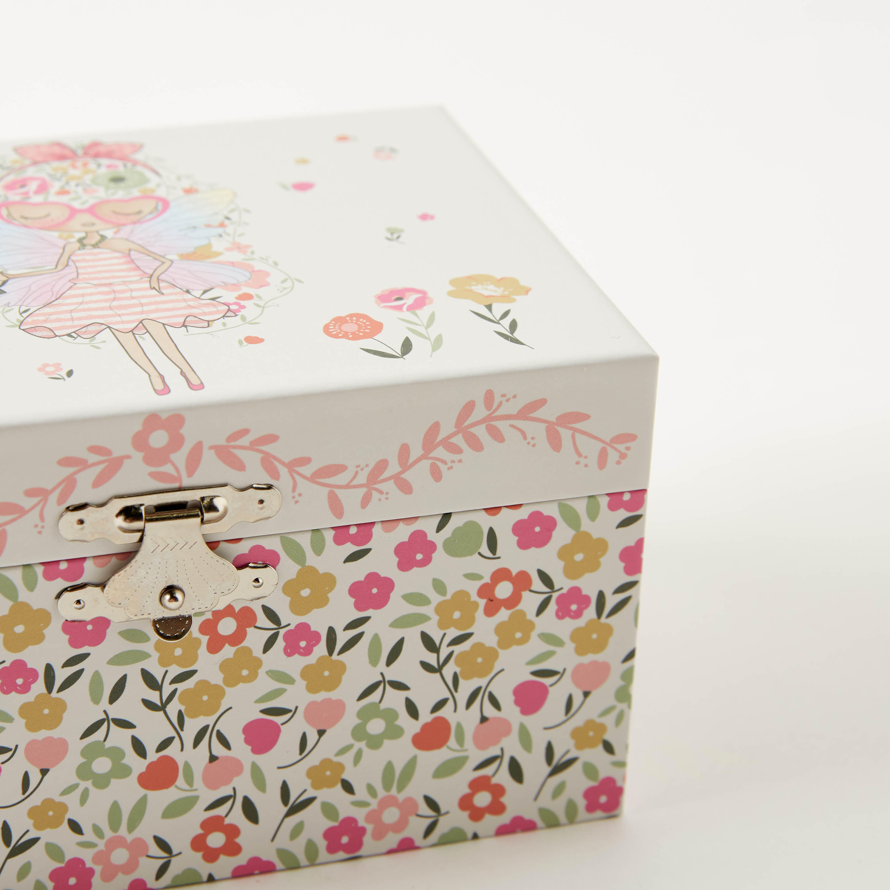 صندوق مجوهرات موسيقي مستطيل بطبعات جرافيك مع تزيينات دمية ومرآة-women-watchesandjewellery-jewellery-storage-image-5
