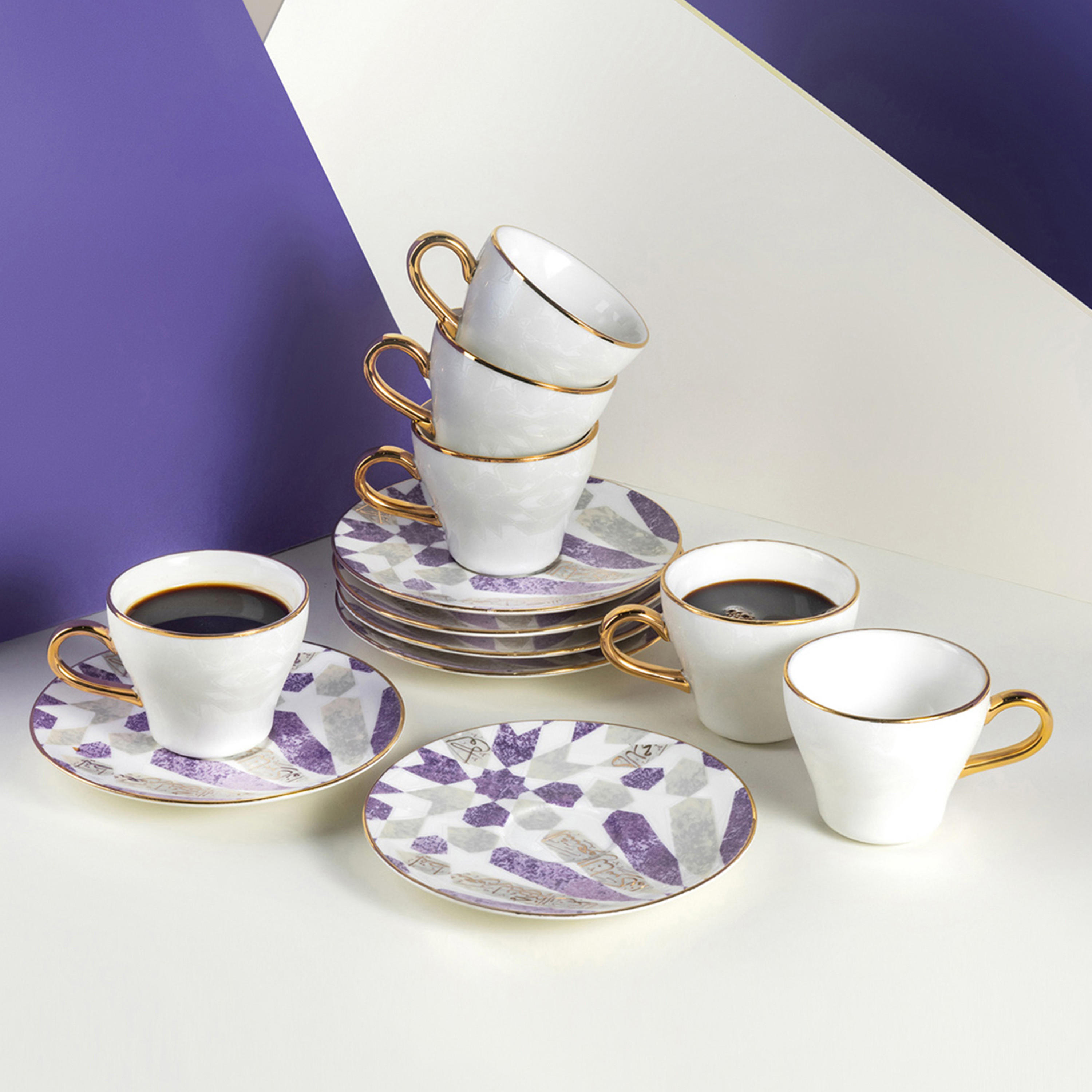 Otantik 12-Piece Cup and Saucer Set-household-dining-teaandcoffee-teaandcoffeesets-image-1