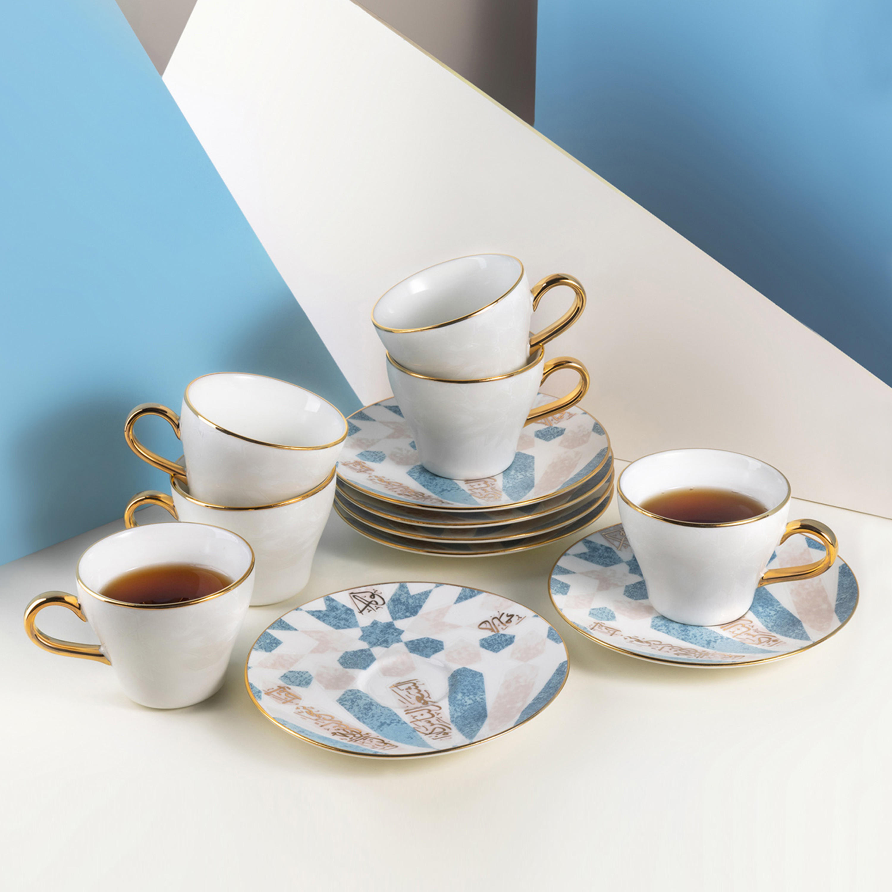 Otantik 12-Piece Cup and Saucer Set-household-dining-teaandcoffee-teaandcoffeesets-image-1