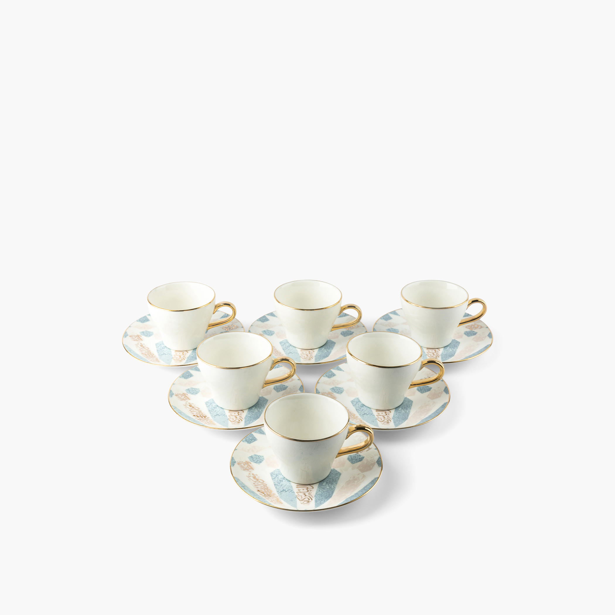 Otantik 12-Piece Cup and Saucer Set-household-dining-teaandcoffee-teaandcoffeesets-image-2