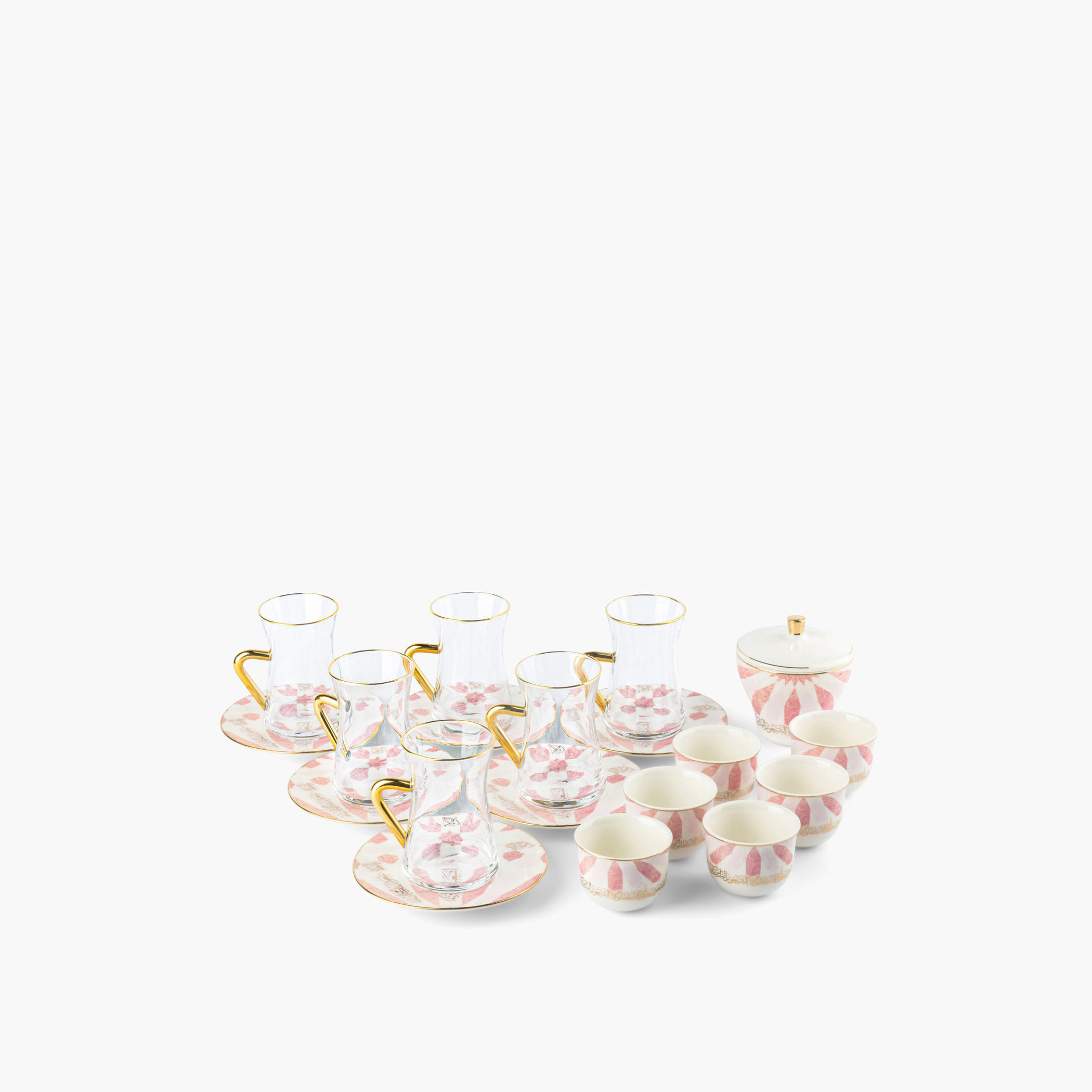 Otantik Amal Printed 19-Piece Porcelain Tea and Coffee Set-household-dining-teaandcoffee-teaandcoffeesets-image-2