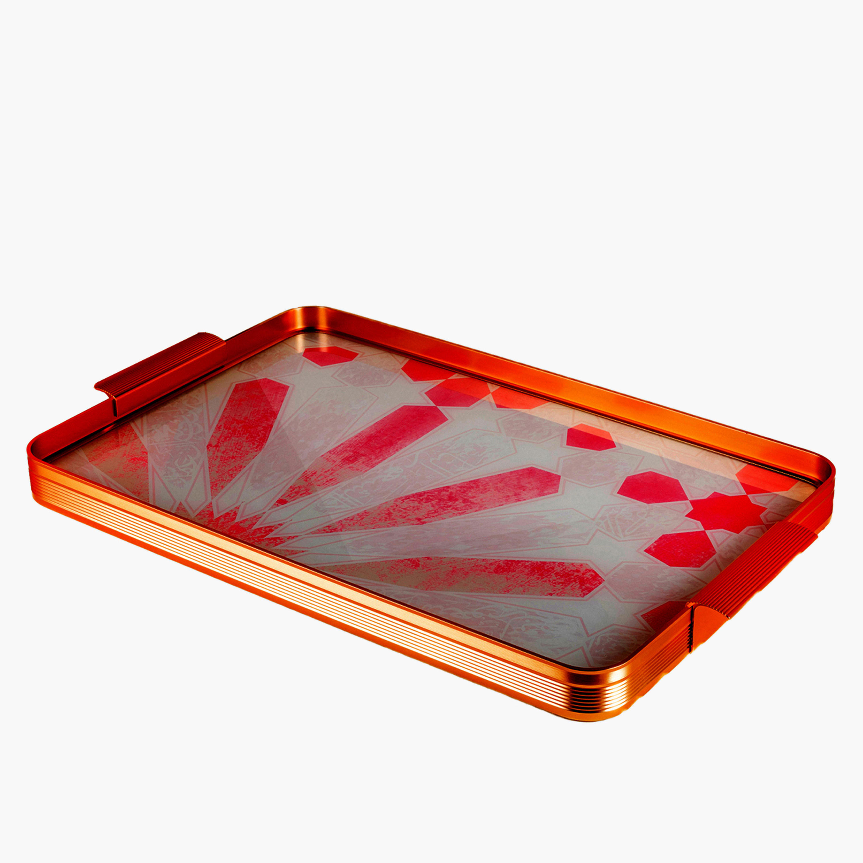 Otantik Amal Printed Serving Tray - 49x32 cms-household-dining-serveware-servingtrays-image-1