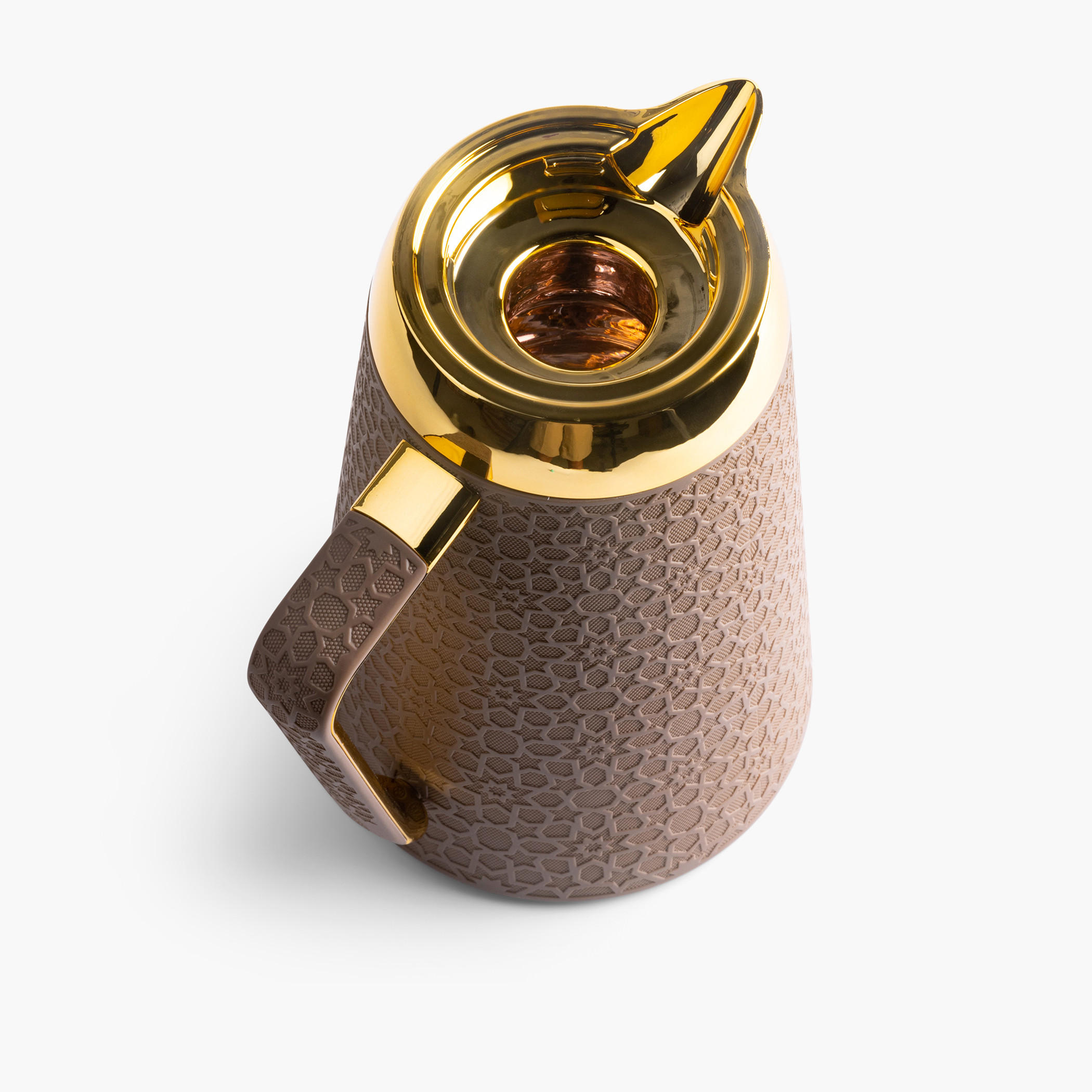 Otantik Crown Textured Vacuum Flask-household-dining-teaandcoffee-vacuumflaskscoffeeandteapots-image-3