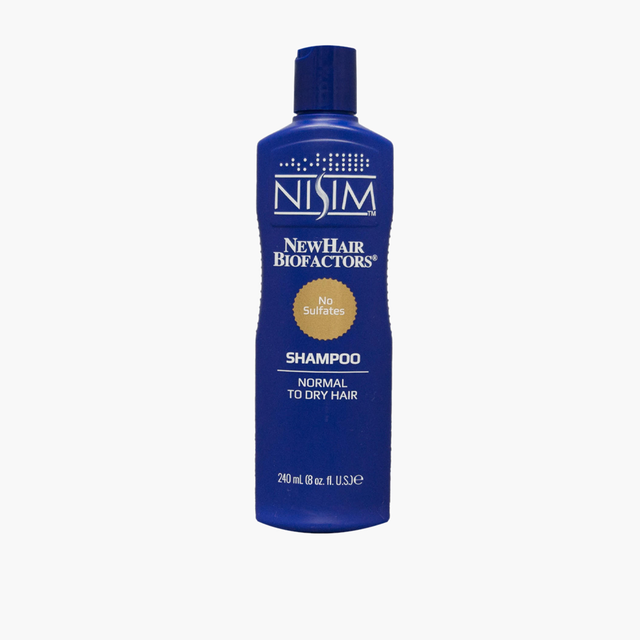 Nisim NewHair Biofactors Normal to Dry Shampoo - 240 ml-beautyandpersonalcare-hair-haircare-shampoos-image-1