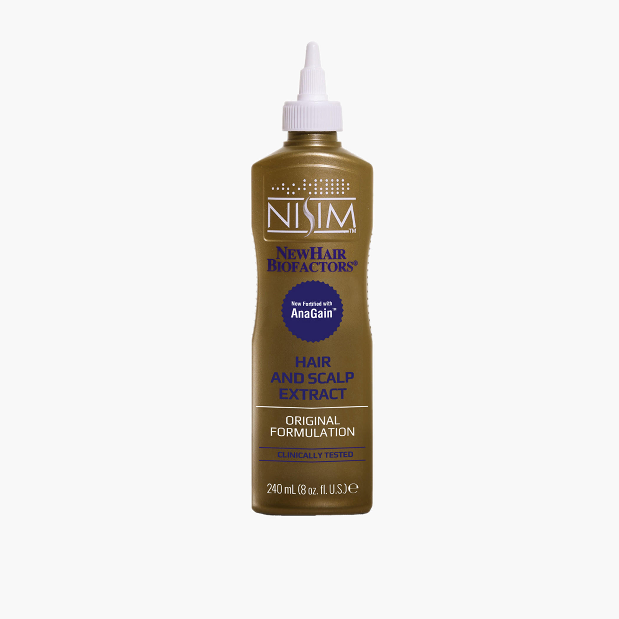 Nisim New Hair Biofactors AnaGain Original Hair & Scalp Extract - 240 ml-beautyandpersonalcare-hair-haircare-shampoos-image-1