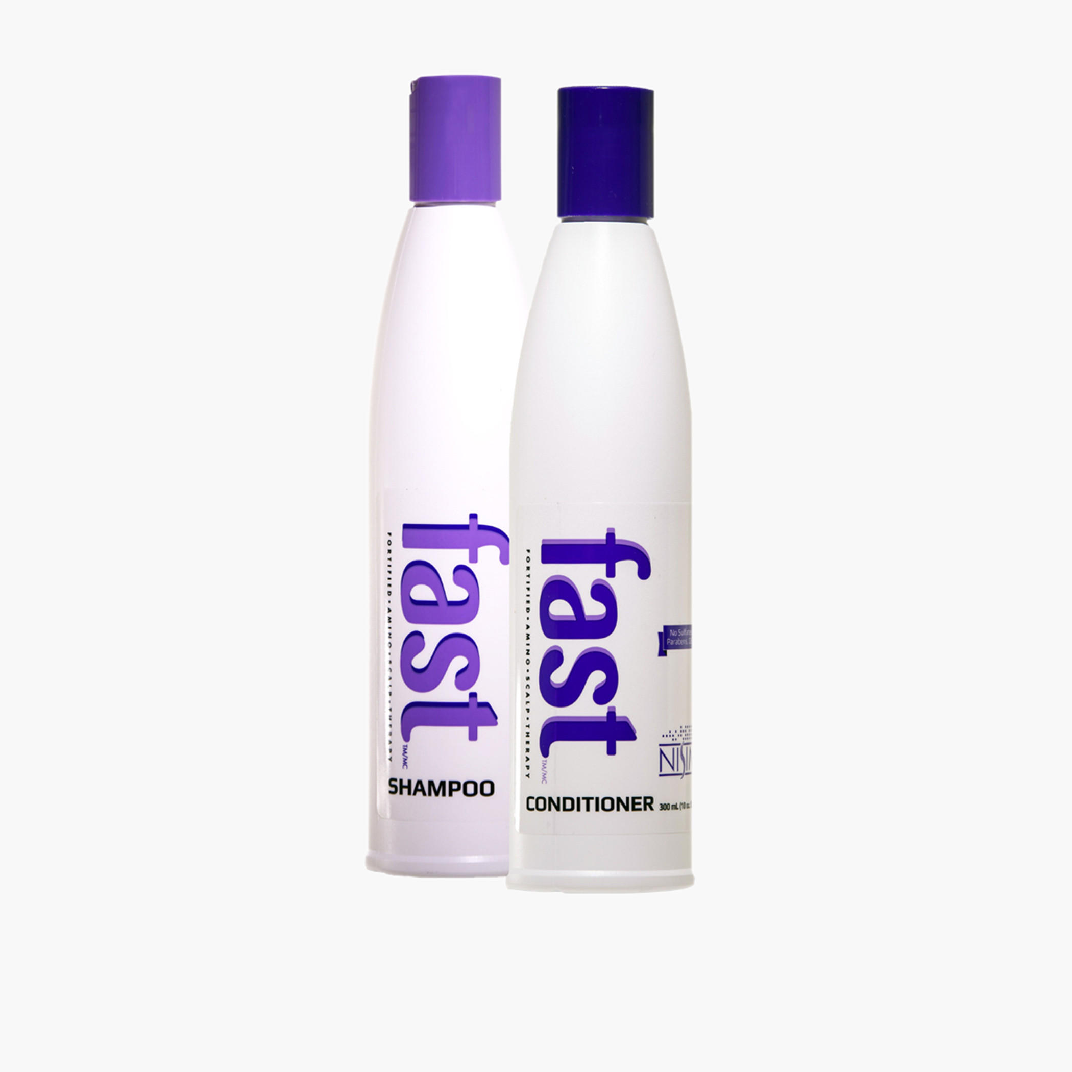 Nisim F.A.S.T Fortified Amino Scalp Therapy Shampoo and Conditioner Value Pack - 300 ml-beautyandpersonalcare-hair-haircare-shampoos-image-1