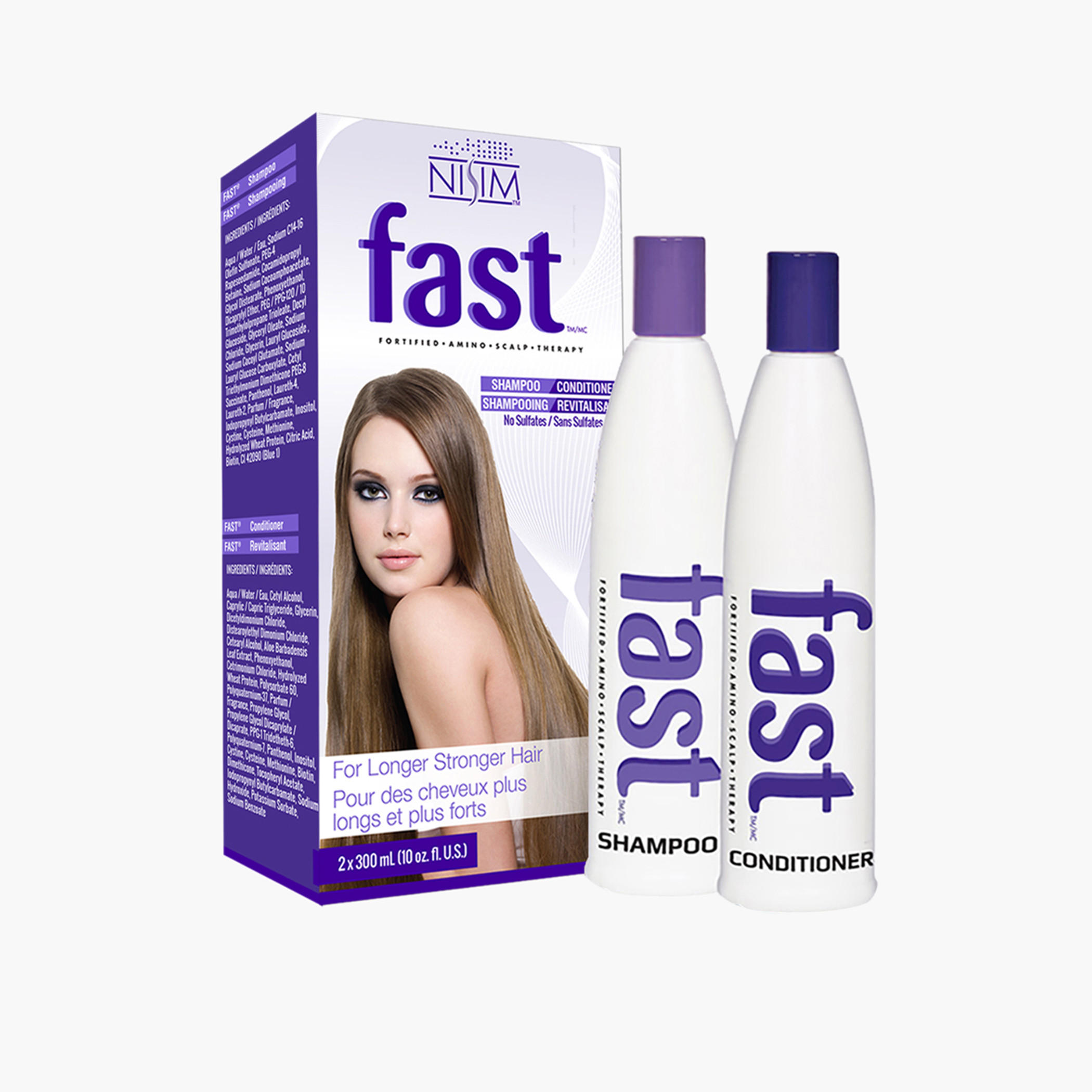 Nisim F.A.S.T Fortified Amino Scalp Therapy Shampoo and Conditioner Value Pack - 300 ml-beautyandpersonalcare-hair-haircare-shampoos-image-2