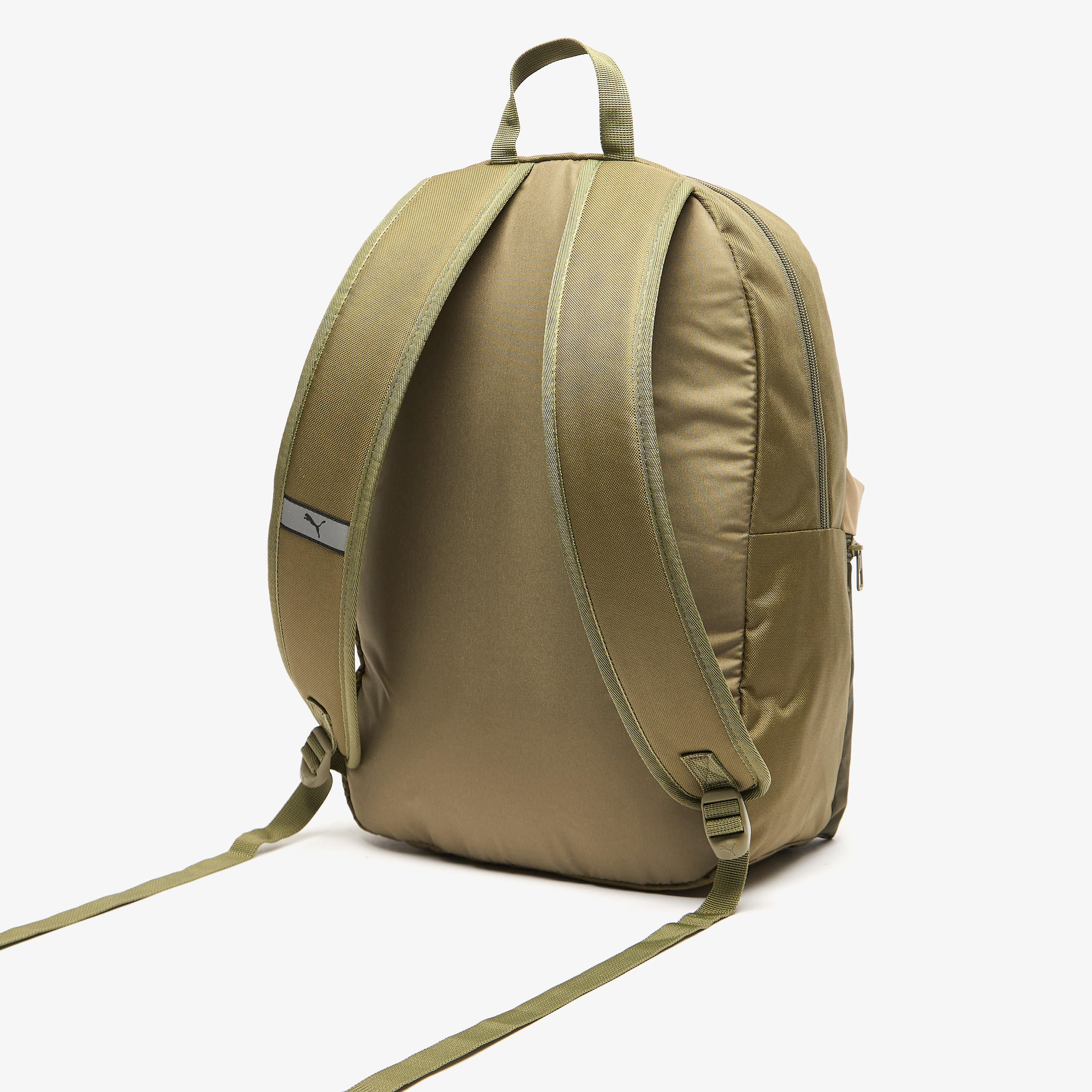 PUMA Logo Detail Backpack with Adjustable Straps and Zip Closure-school-bagsandbackpacks-backpacks-image-2