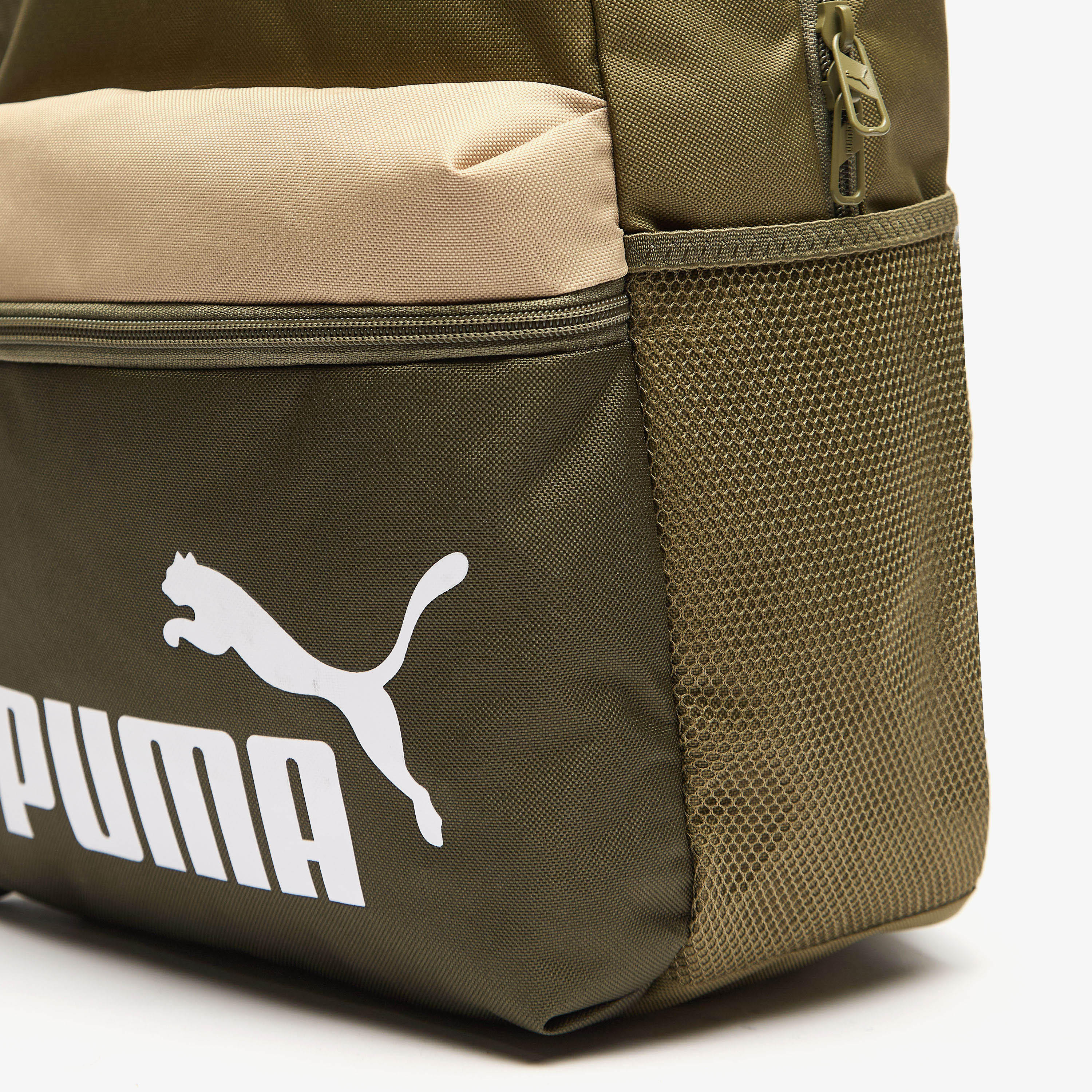 PUMA Logo Detail Backpack with Adjustable Straps and Zip Closure-school-bagsandbackpacks-backpacks-image-3