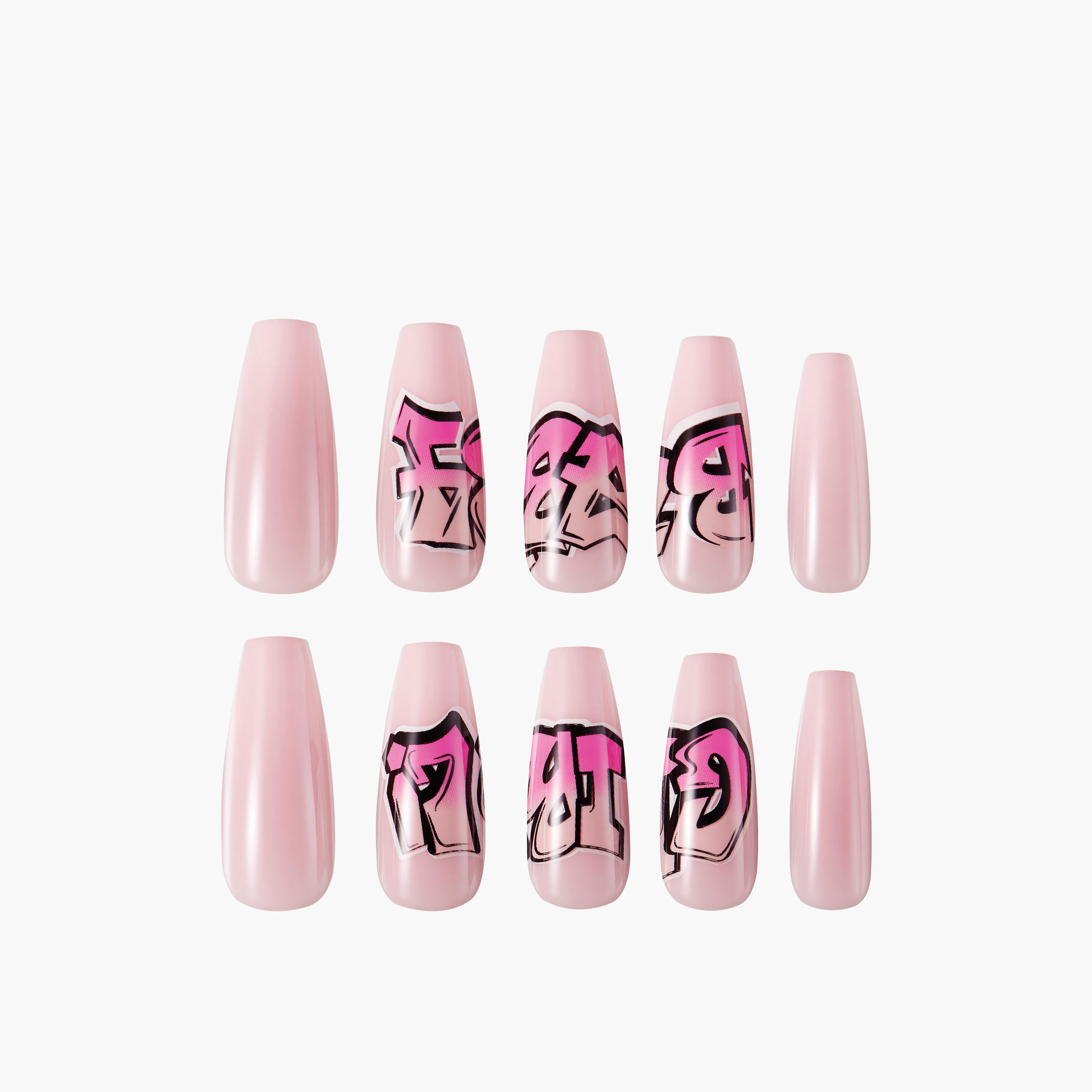 Lottie London 30-Piece Lottie X Chaun Legend Press-On Nails Set-beautyandpersonalcare-makeup-nails-artificialnails-image-2