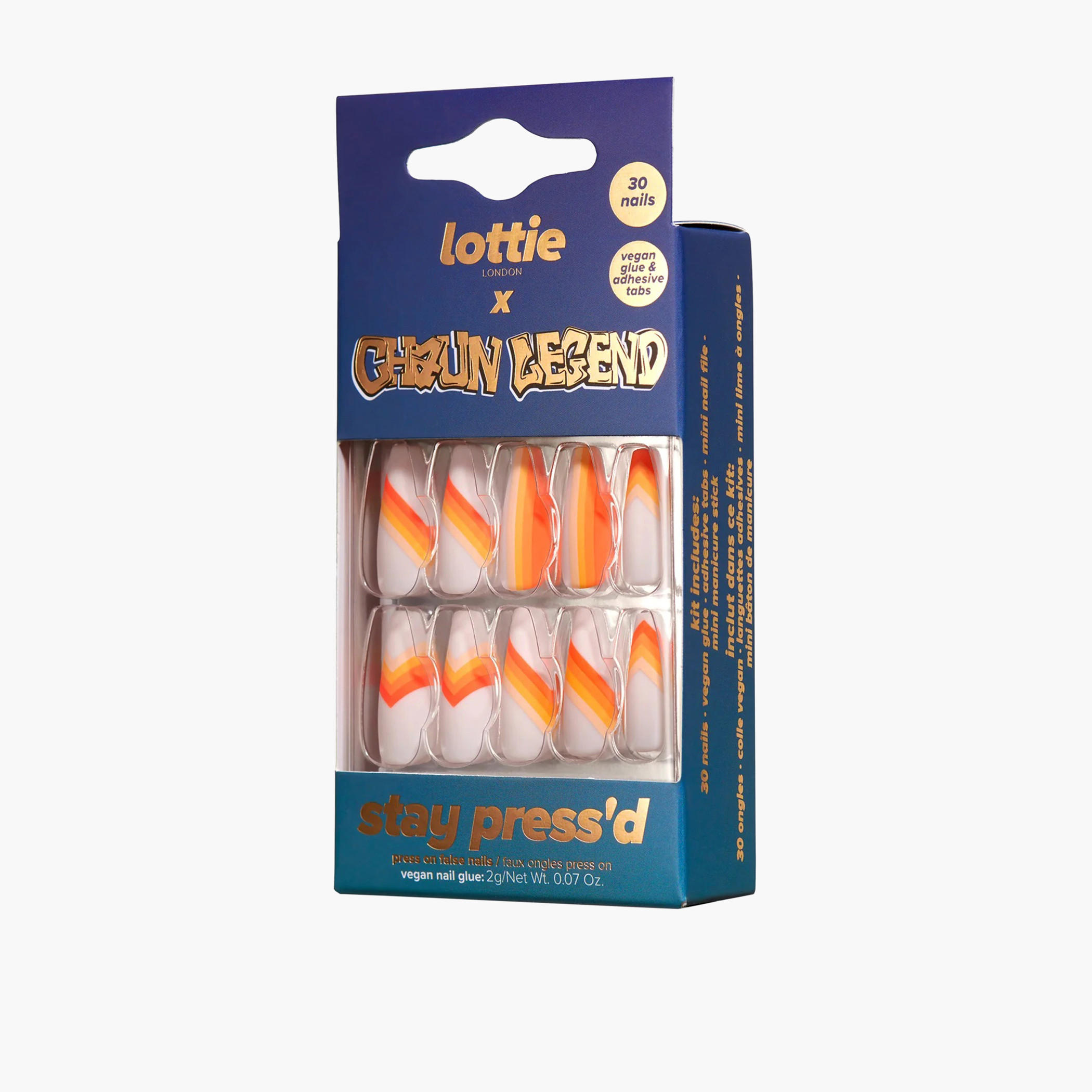 Lottie London 30-Piece Lottie X Chaun Legend Press-On Nails Set-beautyandpersonalcare-makeup-nails-artificialnails-image-3