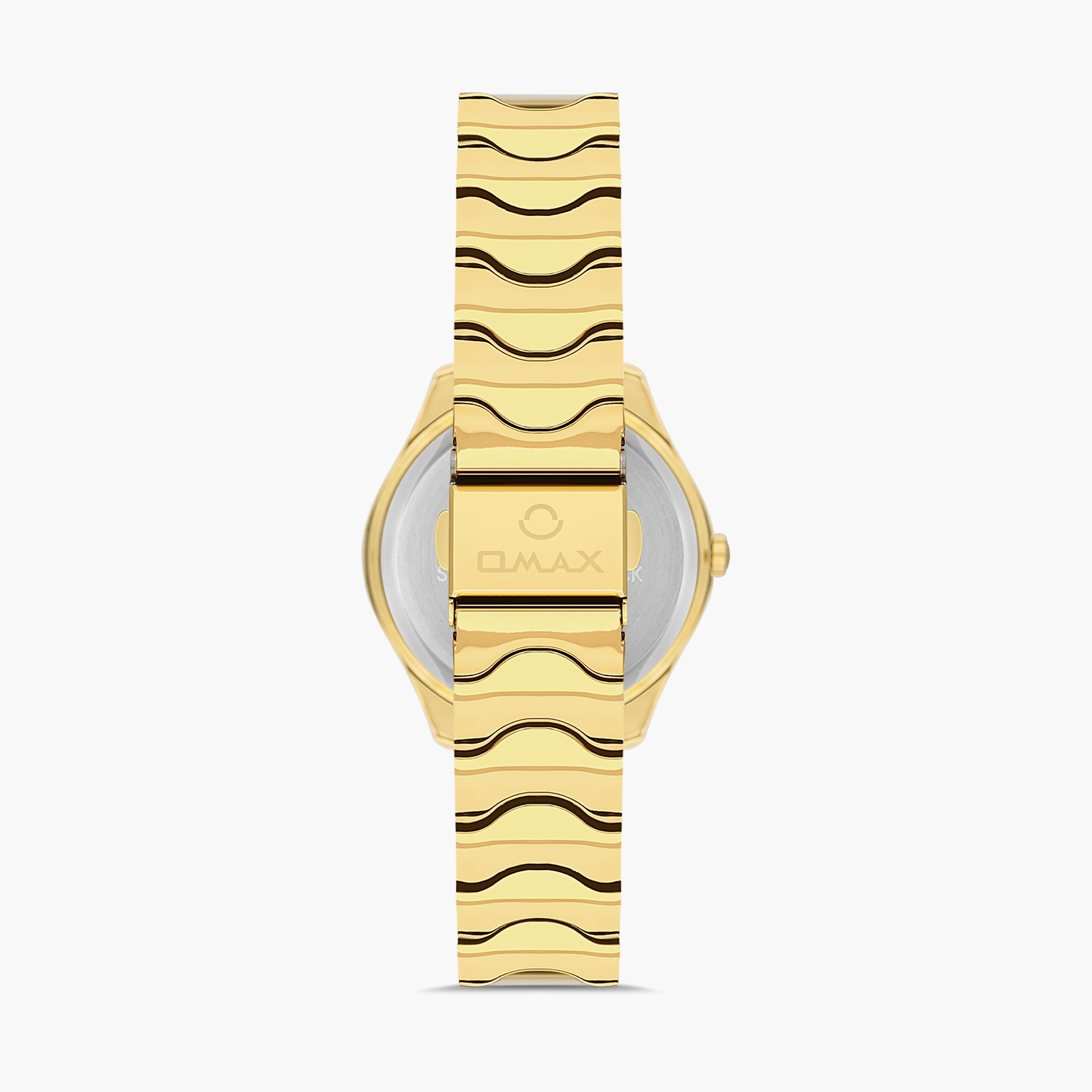 Omax Women's Silver & Gold Analog Stainless Steel Strap Watch | 00JSS024N001 | 36 MM-women-watchesandjewellery-watches-image-11