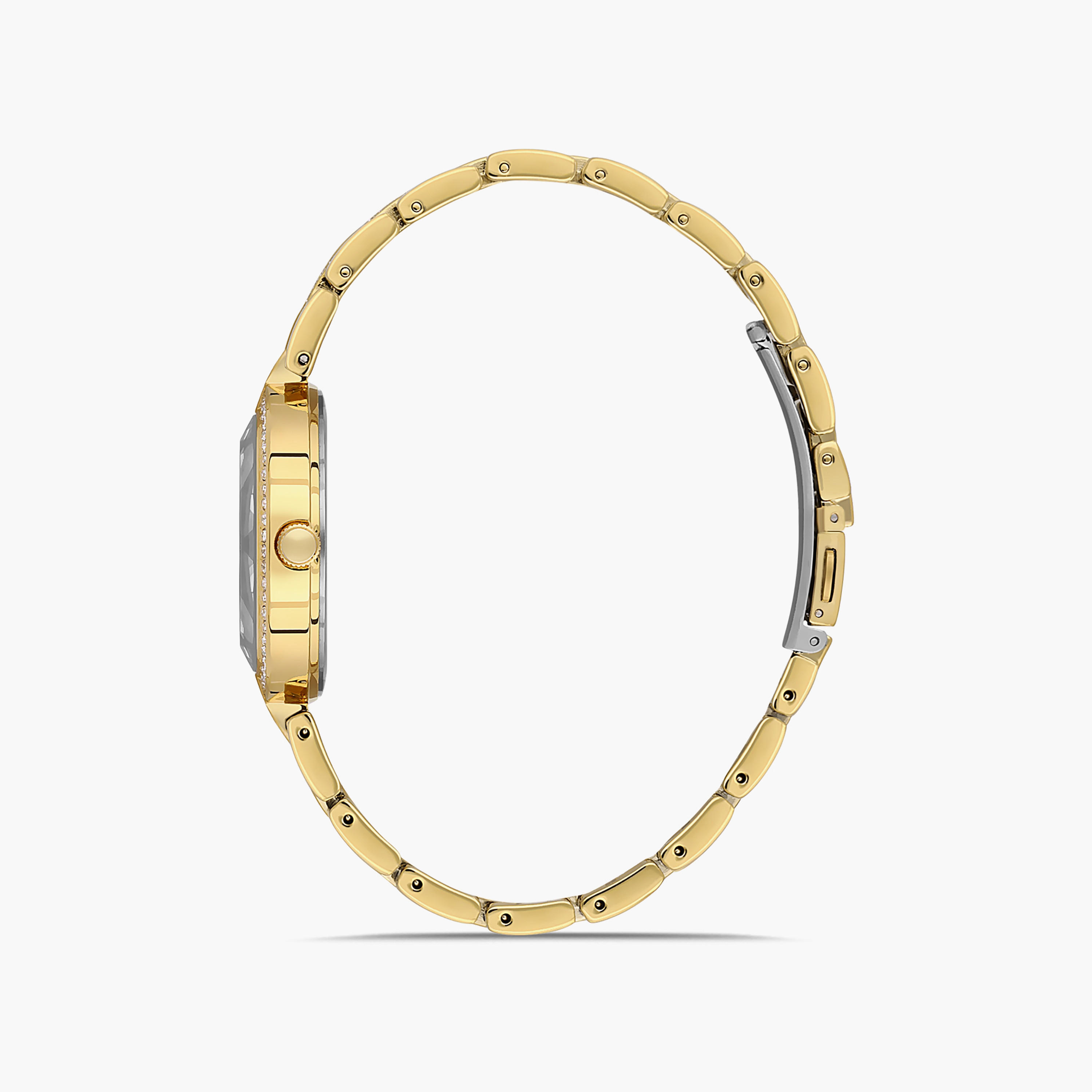 Omax Women's Gold Analog Stainless Steel Strap Watch | 00JSS026Q002-women-watchesandjewellery-watches-image-2
