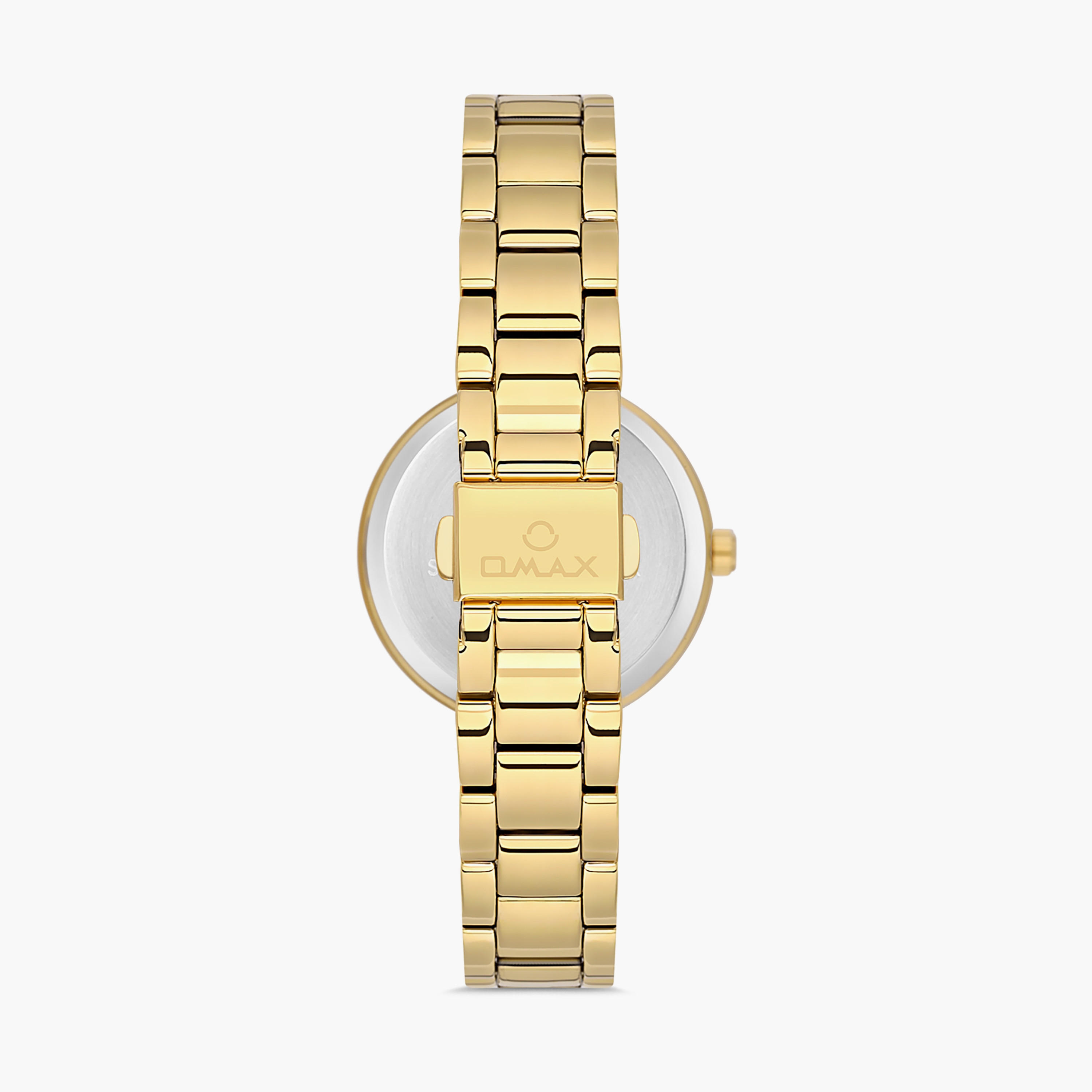 Omax Women's Gold Analog Stainless Steel Strap Watch | 00JSS026Q002-women-watchesandjewellery-watches-image-3