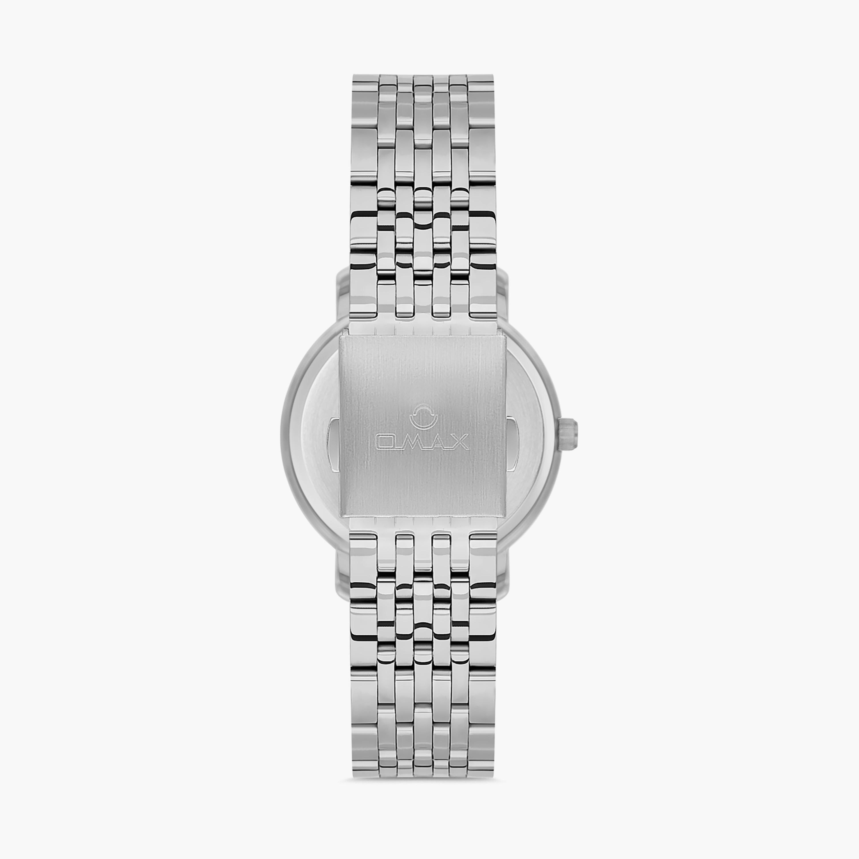 Omax Silver Analog Stainless Steel Strap Watch | 00ZMC002I003-women-watchesandjewellery-watches-image-3