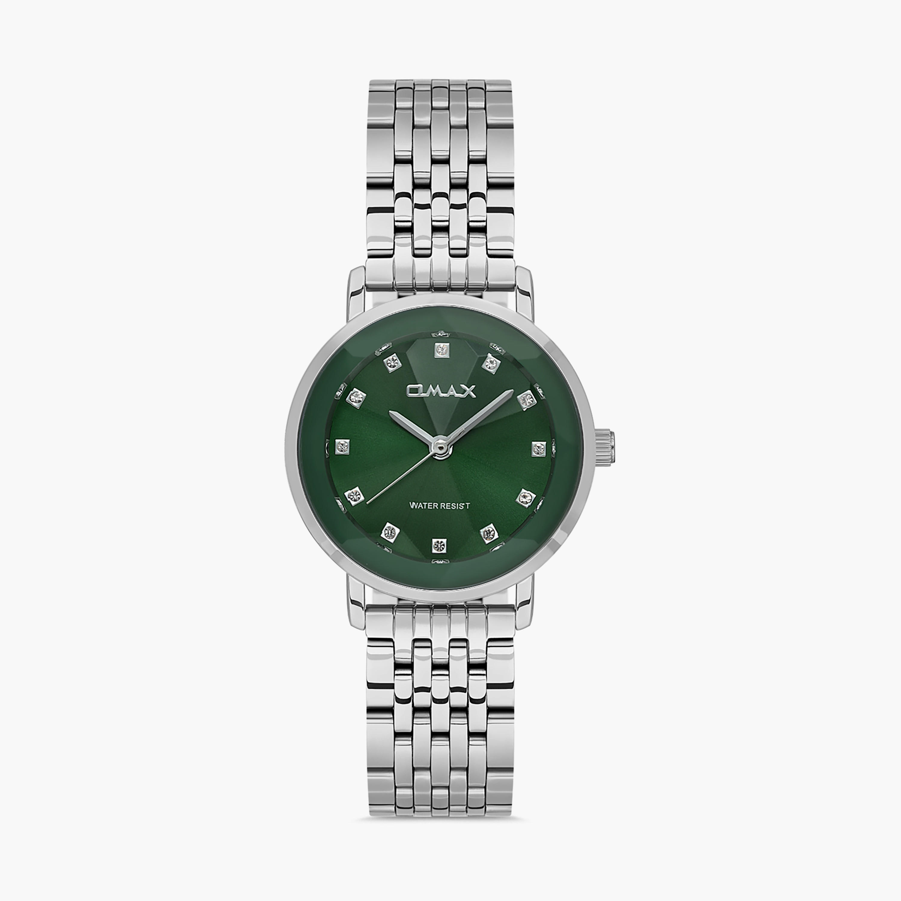 Omax Silver Analog Stainless Steel Strap Watch | 00ZMC002I005-women-watchesandjewellery-watches-image-1
