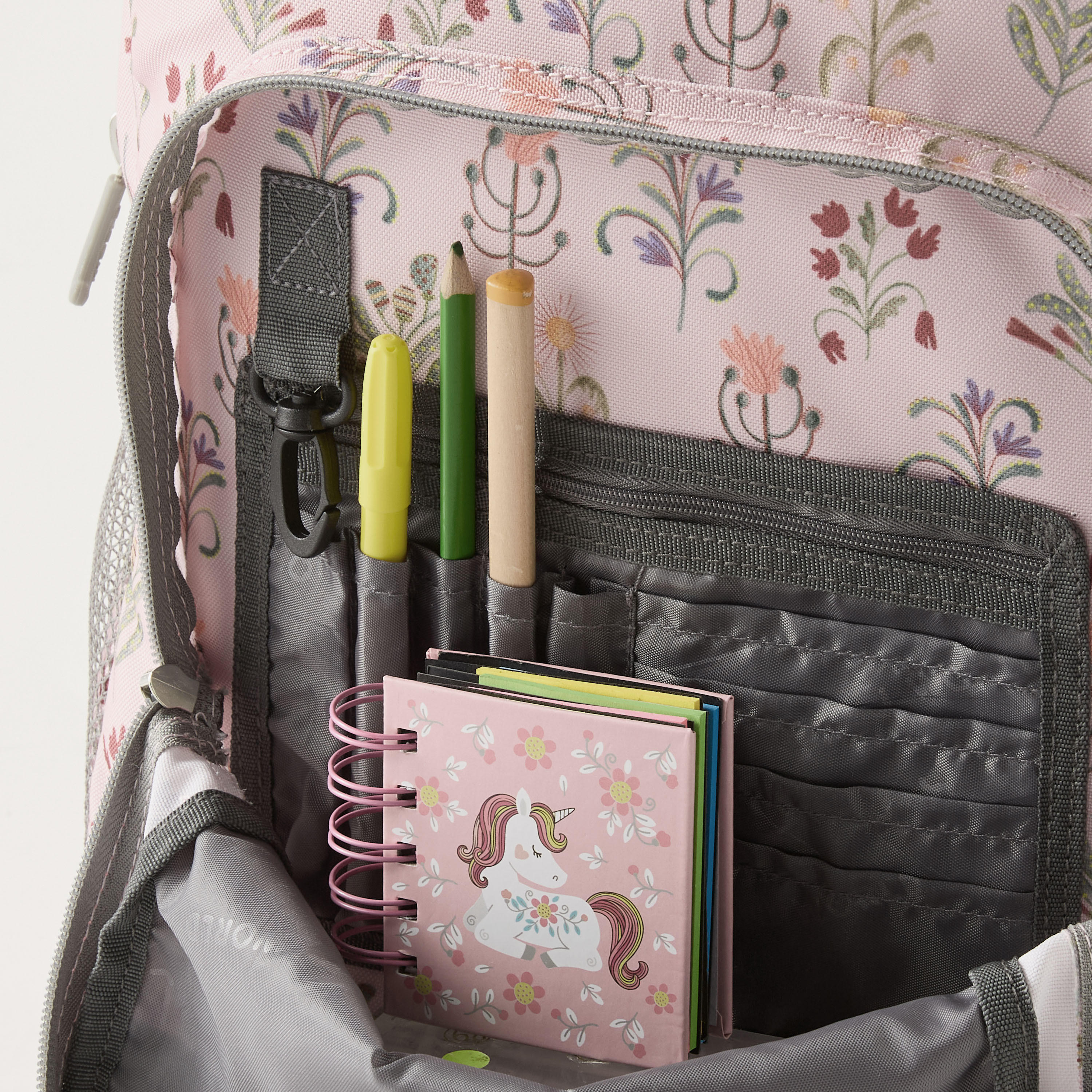 J World Floral Print 18-inch Trolley Backpack with Wheels - 21x32x46 cms-school-bagsandbackpacks-trolleybags-image-10