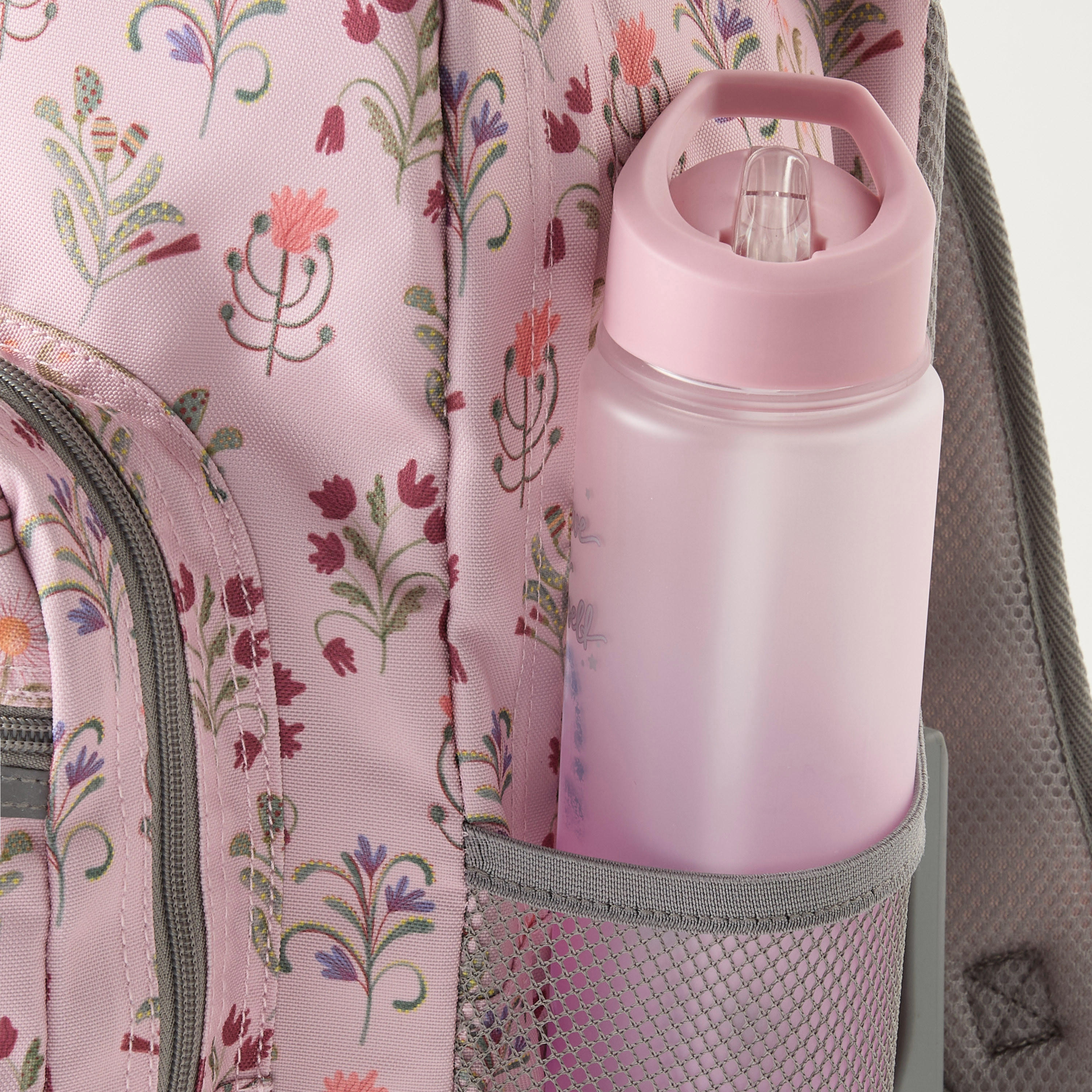 J World Floral Print 18-inch Trolley Backpack with Wheels - 21x32x46 cms-school-bagsandbackpacks-trolleybags-image-6