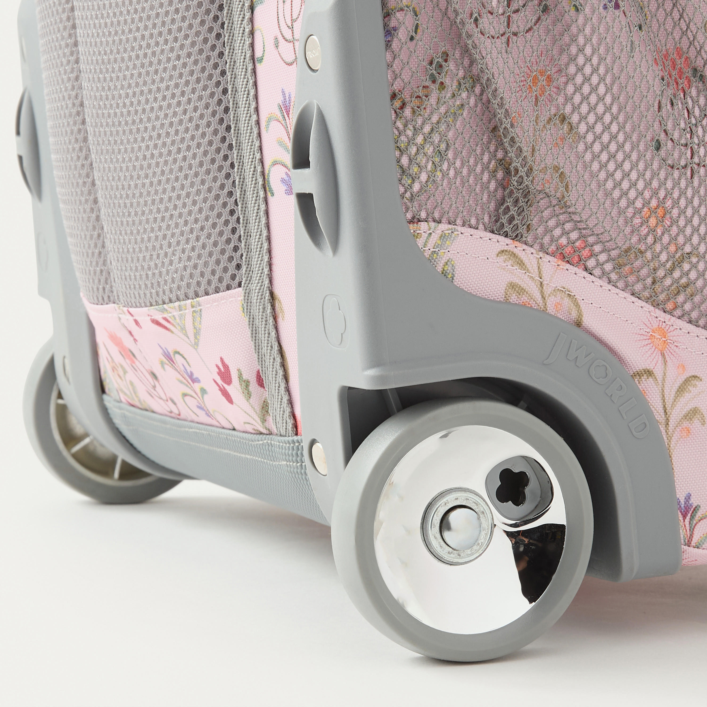 J World Floral Print 18-inch Trolley Backpack with Wheels - 21x32x46 cms-school-bagsandbackpacks-trolleybags-image-9
