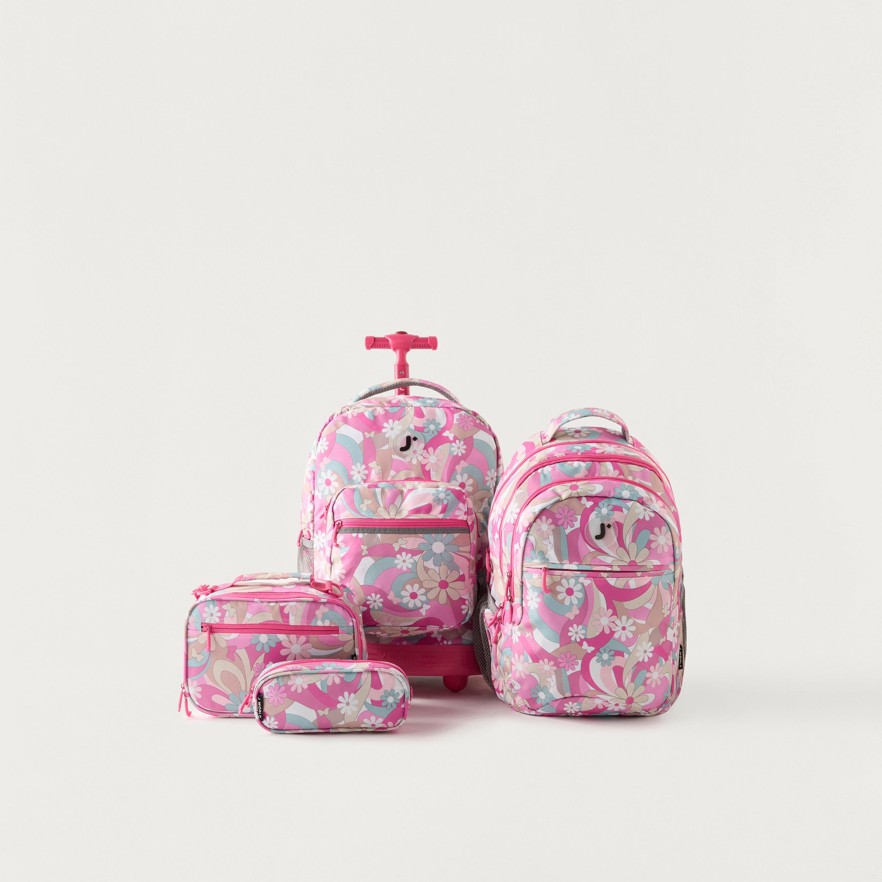 J World Floral Print Lunch Bag with Detachable Strap-school-lunchessentials-lunchbags-image-6