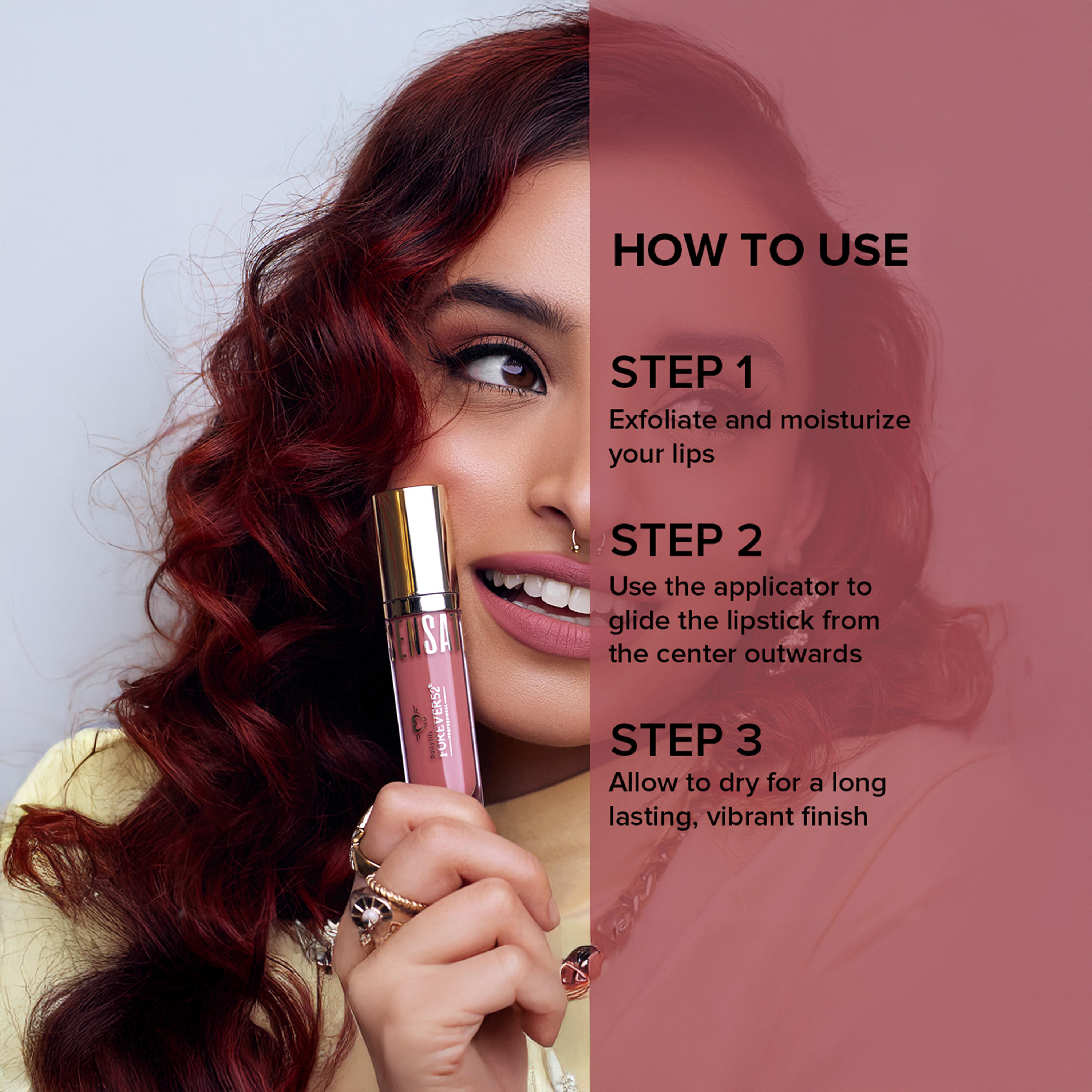 Daily life FOREVER52 Sensational Liquid Lipstick-beautyandpersonalcare-makeup-lips-liquidlipsticks-image-64