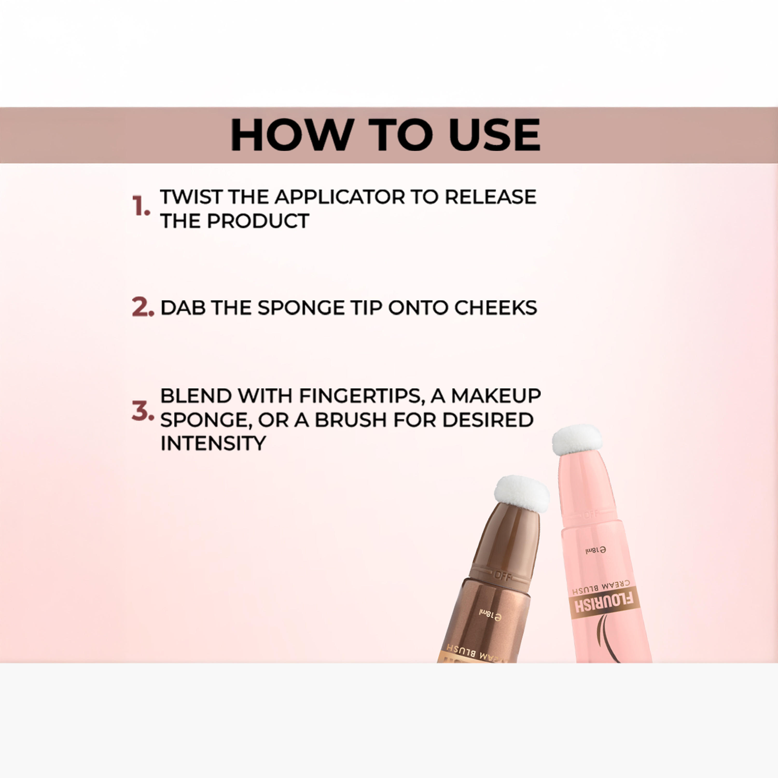 أحمر خدود كريمي فلوريش من ديلي فور إيفر 52 - 18 مل-beautyandpersonalcare-makeup-face-blushes-image-12