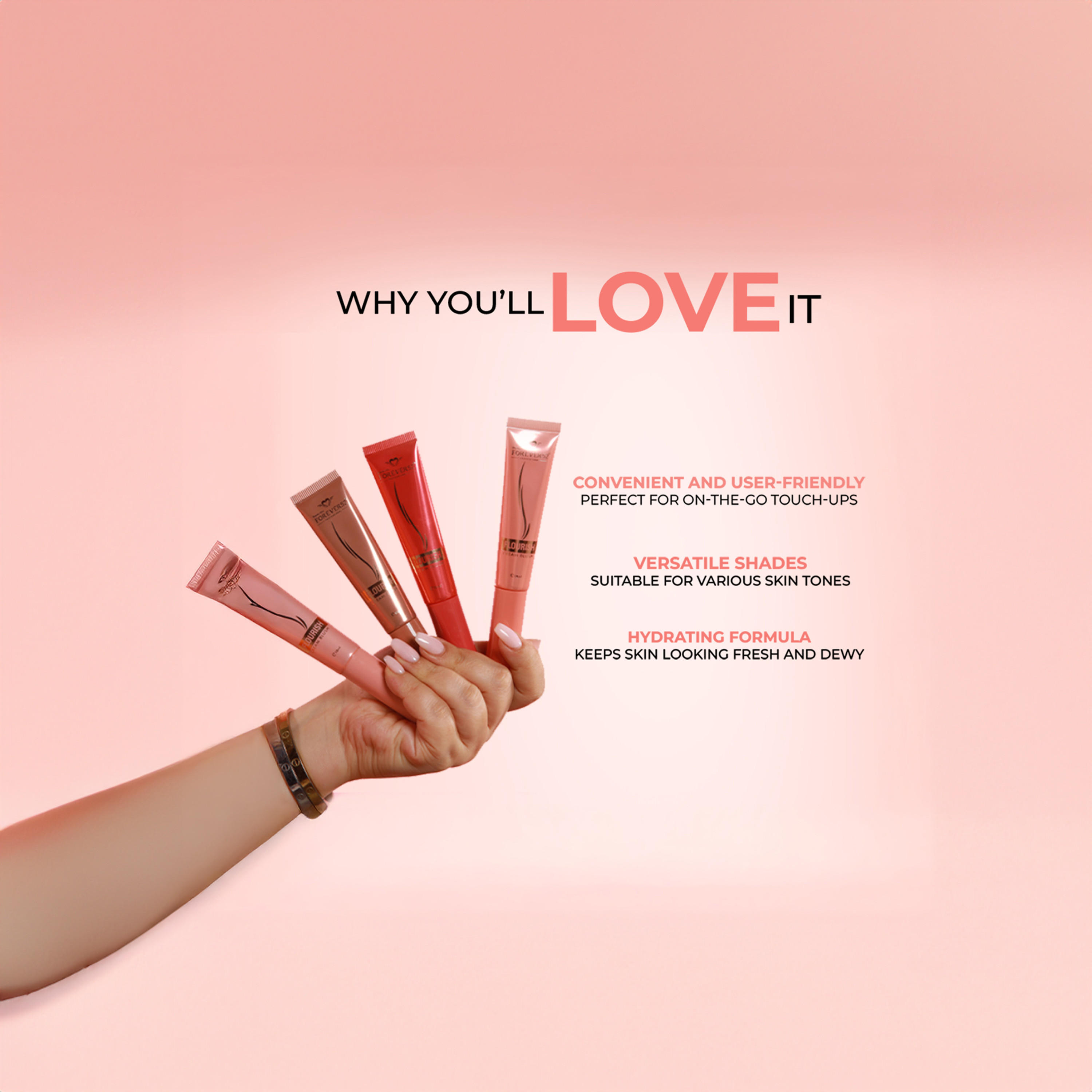 أحمر خدود كريمي فلوريش من ديلي فور إيفر 52 - 18 مل-beautyandpersonalcare-makeup-face-blushes-image-2