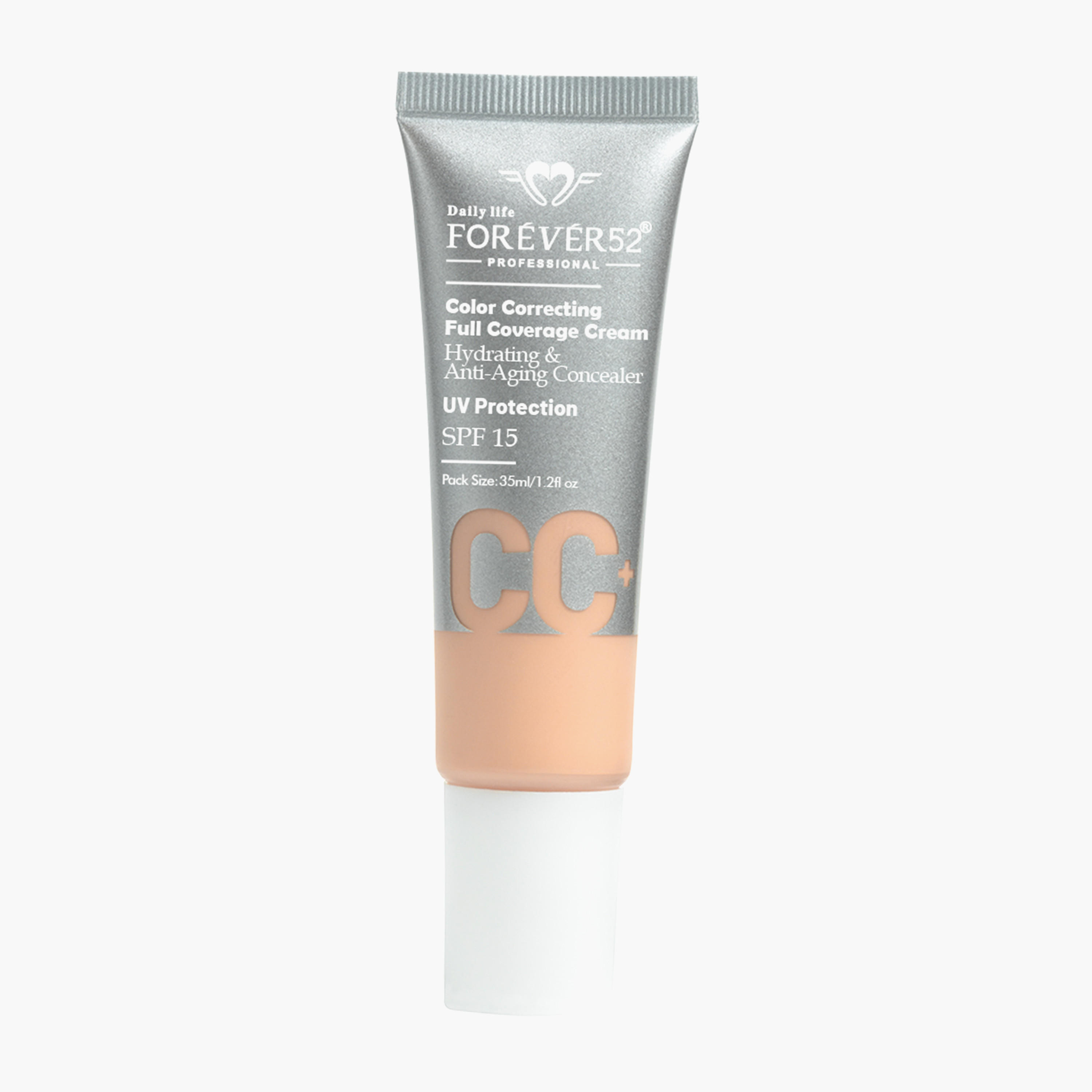 كريم كولر كوركتينج فول كافريدج من ديلي لايف فور إيفر 52 - 35 مل-beautyandpersonalcare-makeup-face-bbandcccreams-image-1
