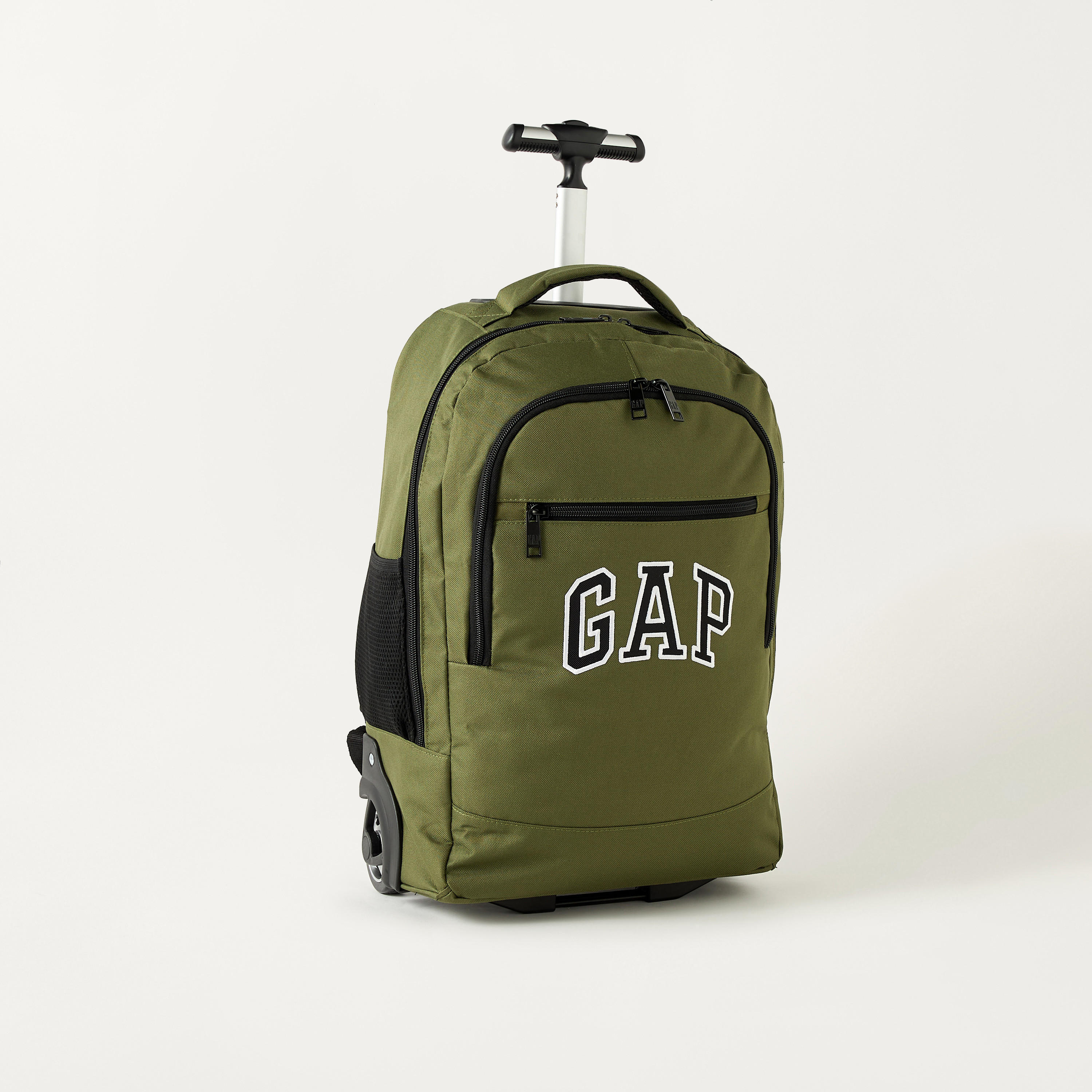 GAP 18-inch Solid Trolley Backpack with Retractable Handle - 30x16x46 cms-school-bagsandbackpacks-trolleybags-image-2