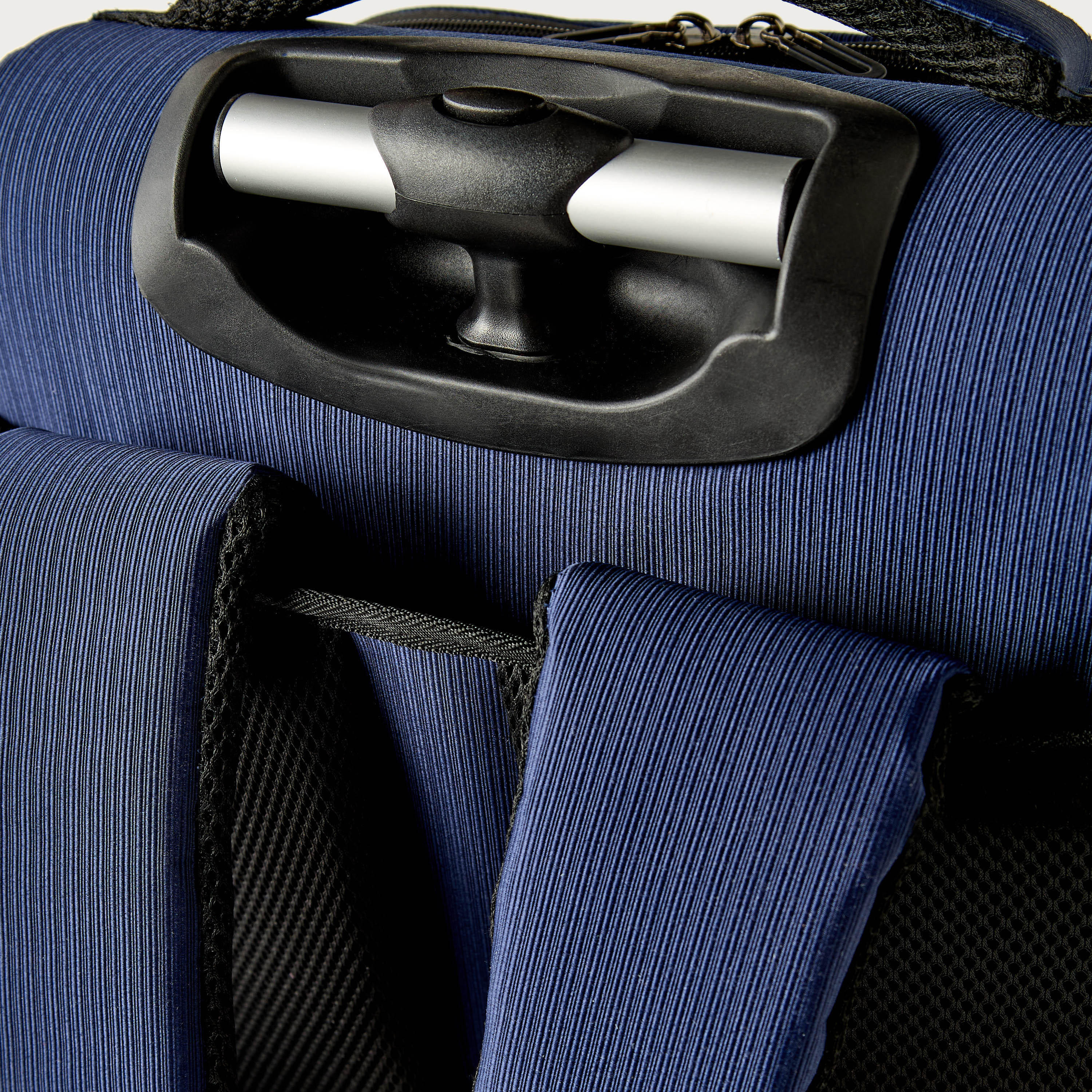 Textured 18-inch Trolley Backpack with Retractable Handle - 47x33x21 cm-school-bagsandbackpacks-trolleybags-image-6