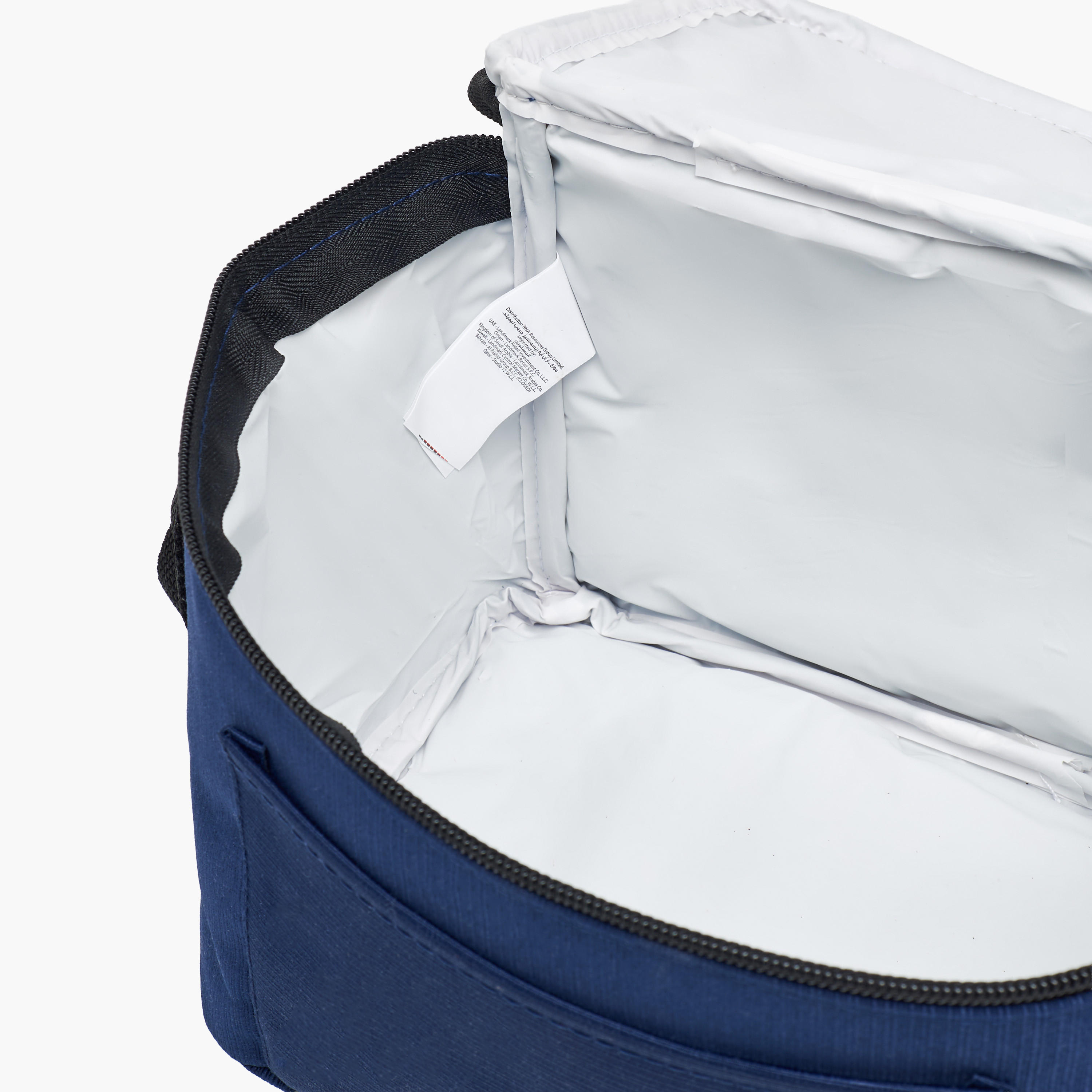 Solid Lunch Bag with Zip Closure and Side Pockets-school-lunchessentials-lunchbags-image-5