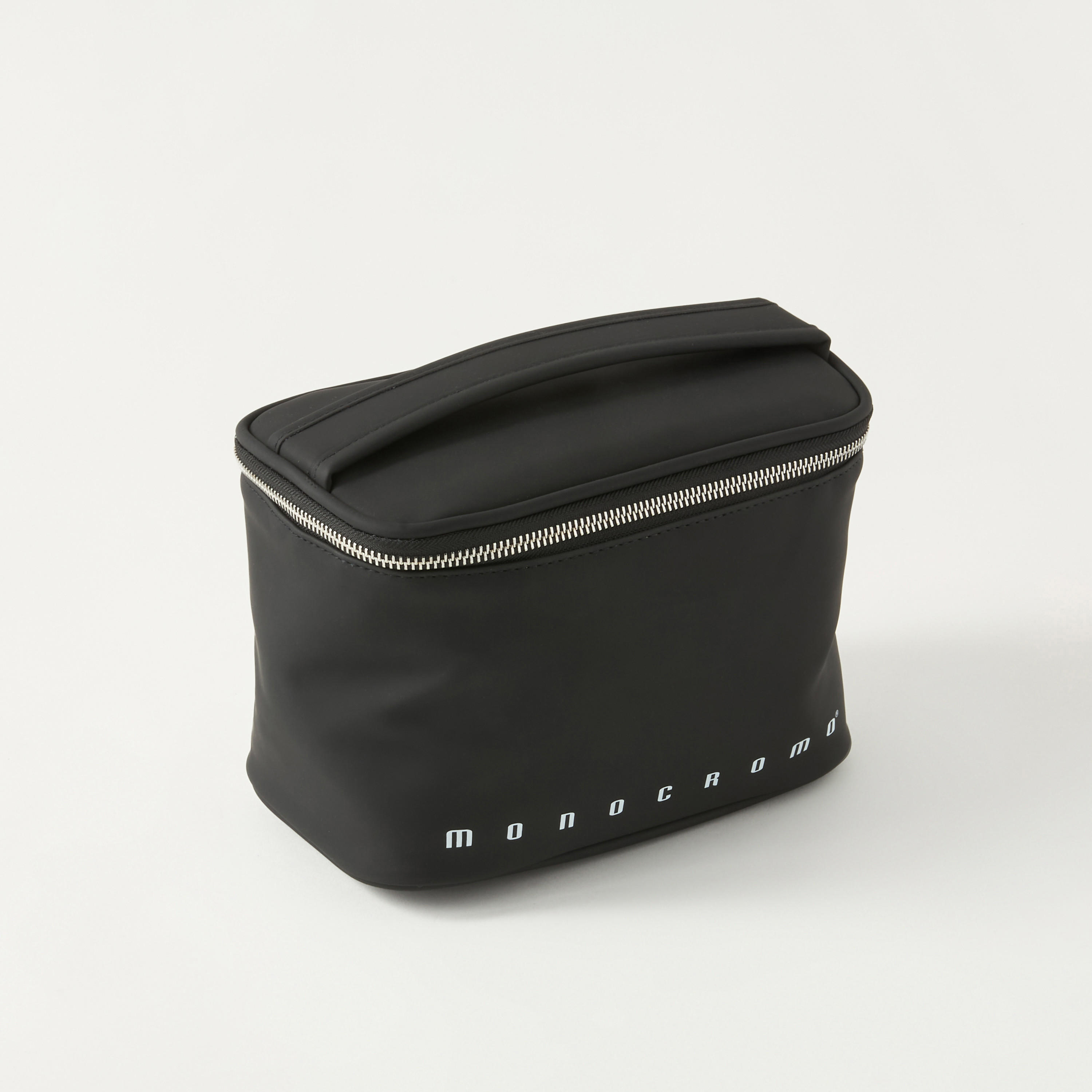 Monocromo Solid Lunch Bag with Top Handle and Zip Closure-school-lunchessentials-lunchbags-image-2