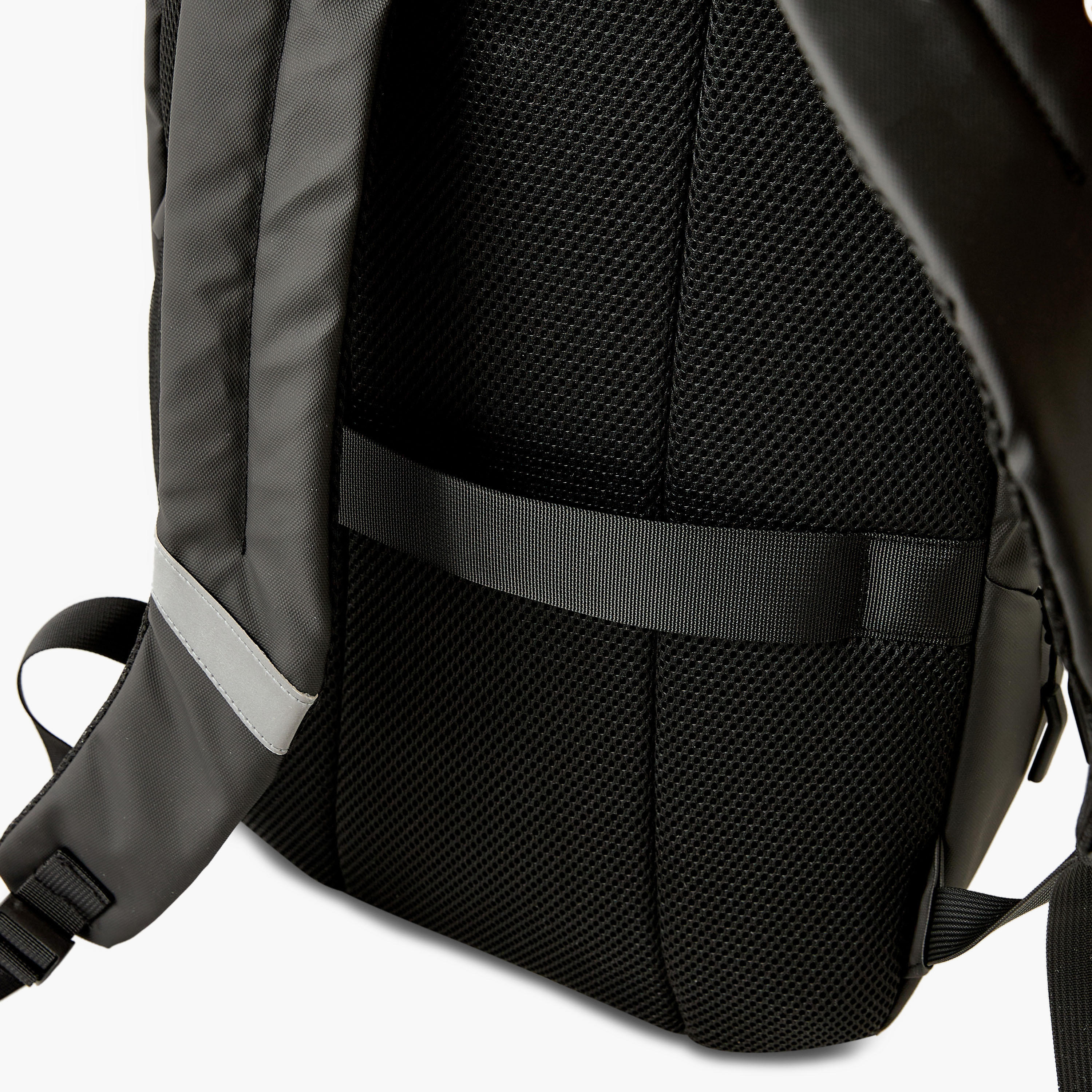 Spirit Logo Print Backpack with Adjustable Strap - 31x20x48 cms-school-bagsandbackpacks-backpacks-image-8