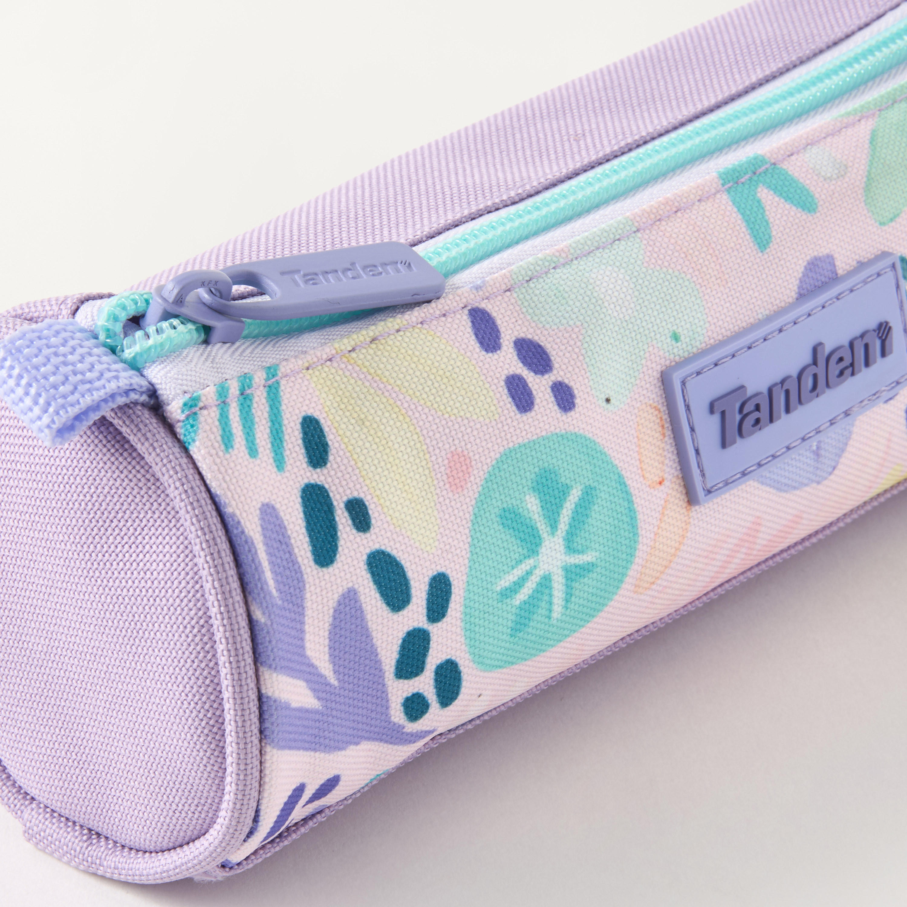Tandem Aquarelle All-Over Print Pencil Case with Zip Closure-school-stationery-pencilcases-image-3