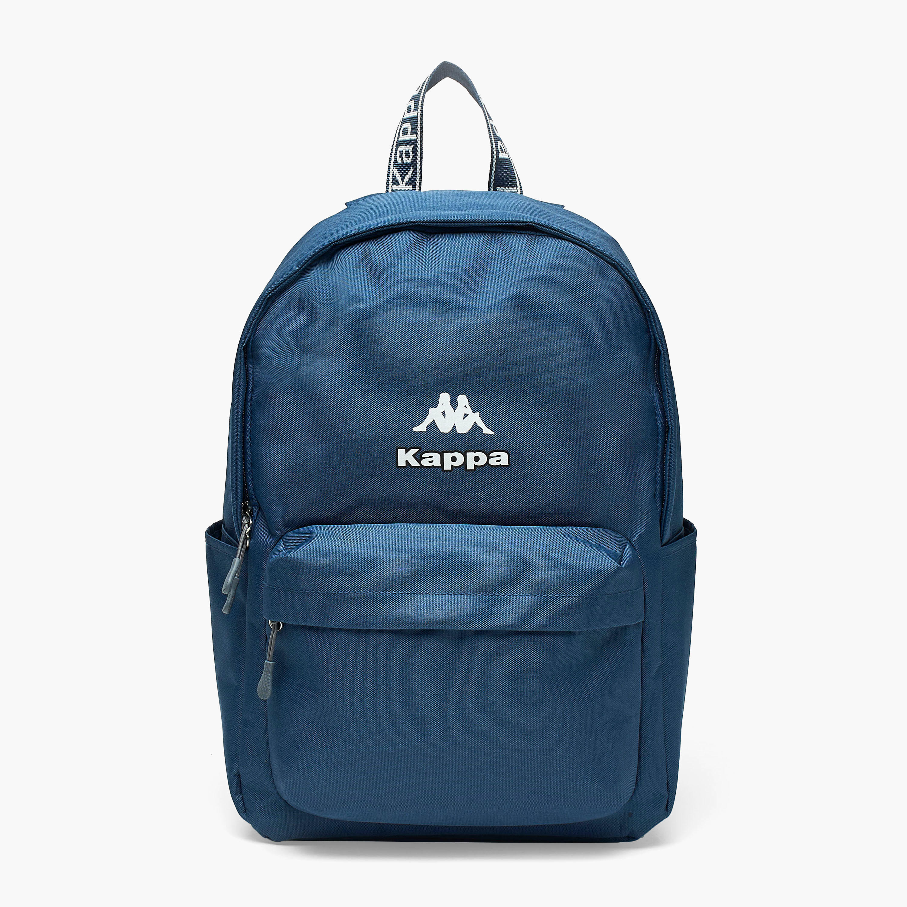 Kappa Logo Detail Backpack with Adjustable Shoulder Straps-school-bagsandbackpacks-backpacks-image-1
