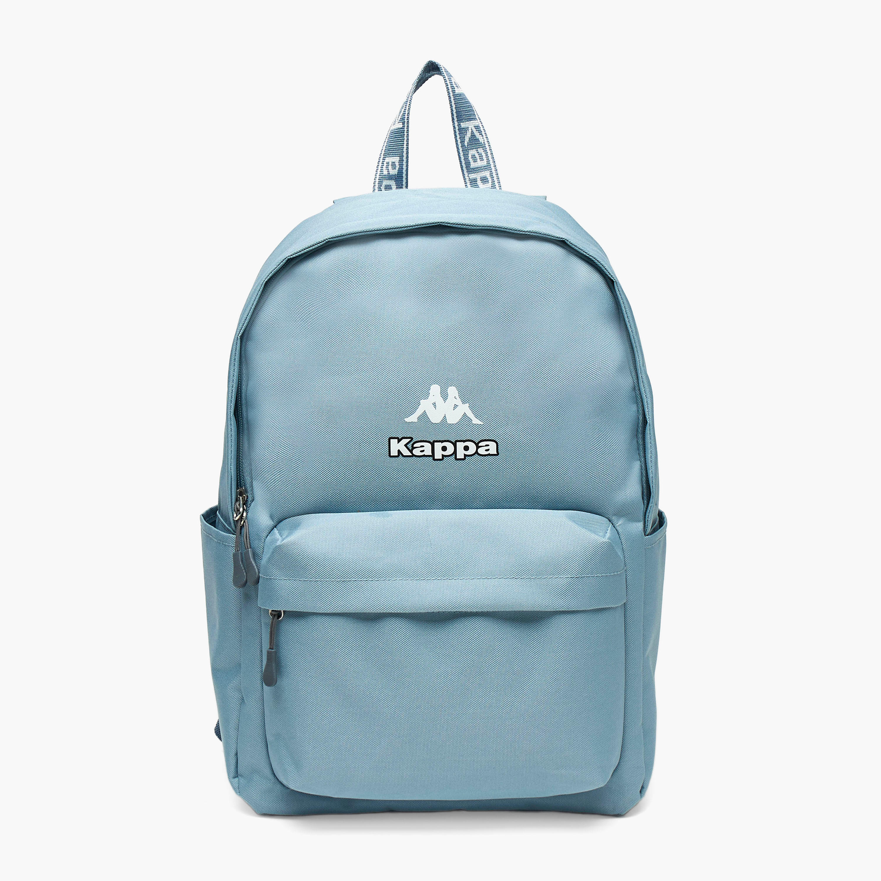 Kappa Logo Detail Backpack with Adjustable Shoulder Straps-school-bagsandbackpacks-backpacks-image-1
