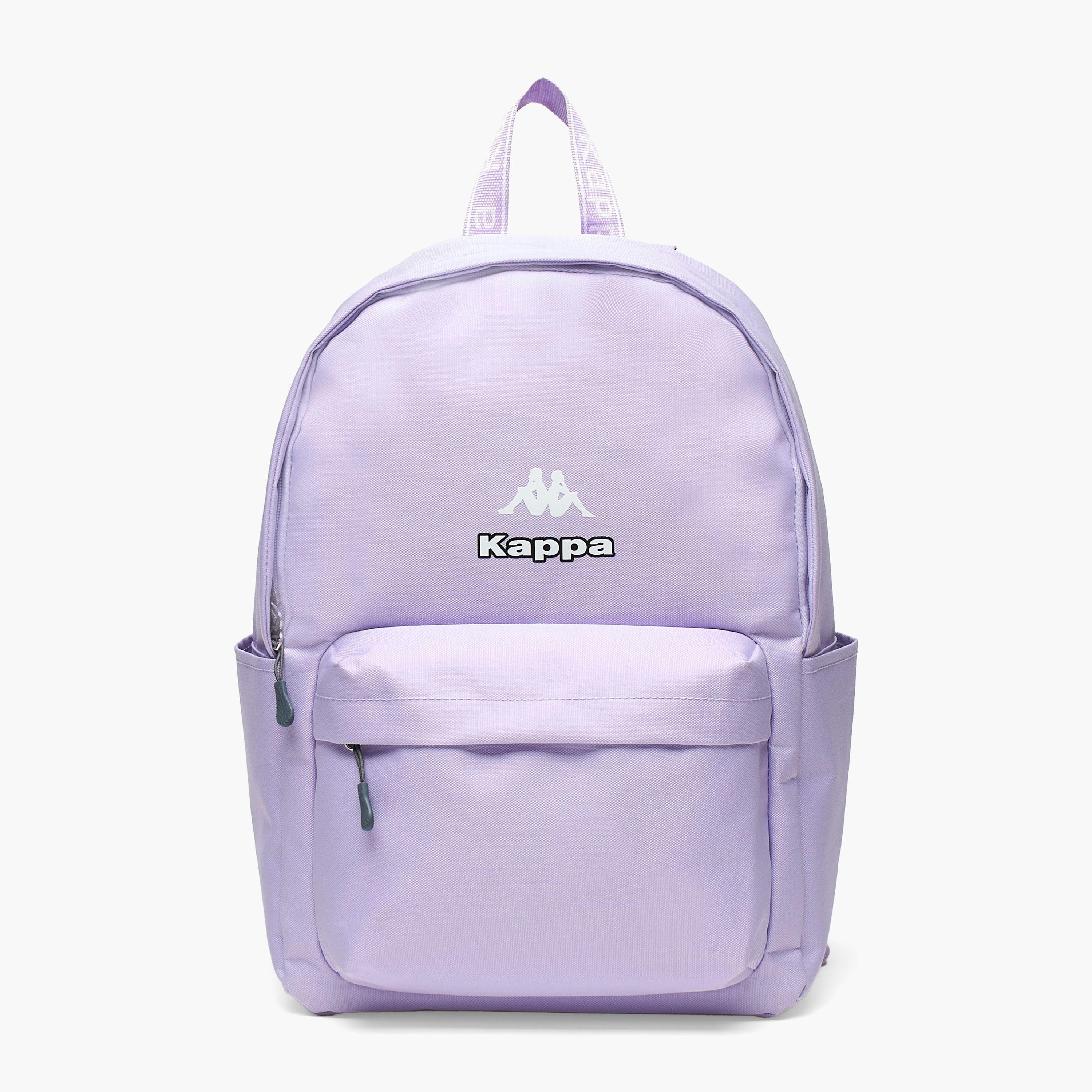 Kappa Logo Detail Backpack with Adjustable Shoulder Straps-school-bagsandbackpacks-backpacks-image-1