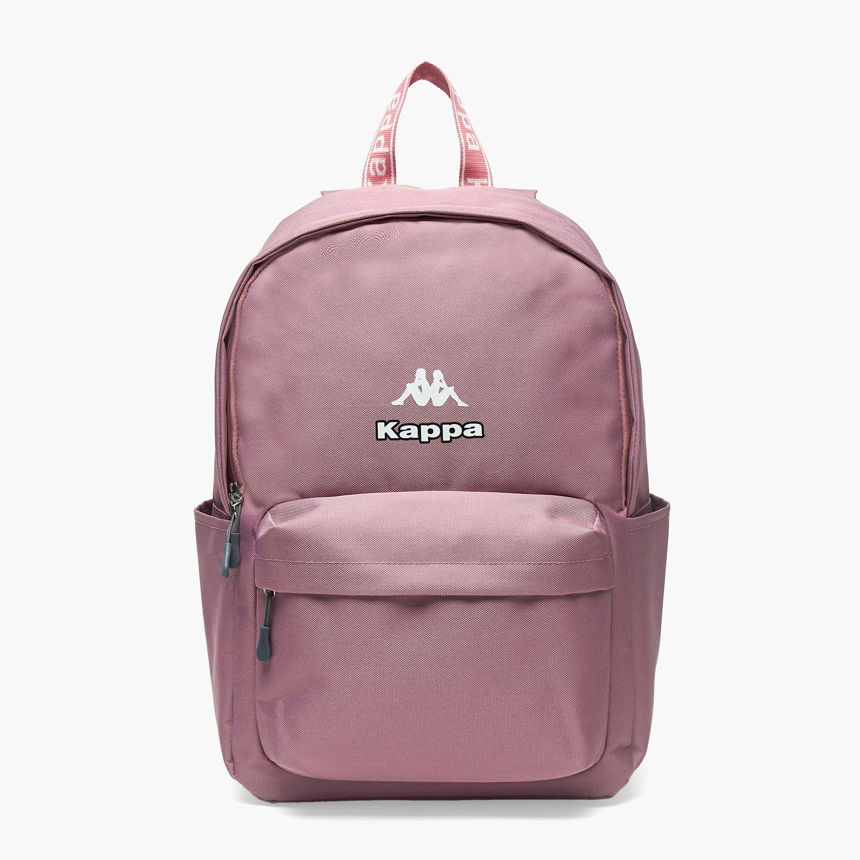 Kappa Logo Detail Backpack with Adjustable Shoulder Straps-school-bagsandbackpacks-backpacks-image-1