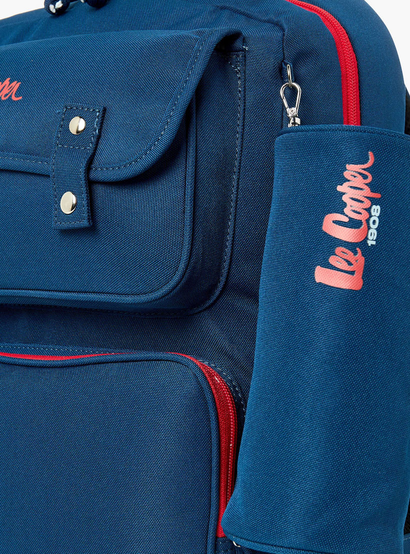 Lee Cooper Printed Backpack with Lunch Bag and Pencil Pouch-school-bagsandbackpacks-sets-image-12