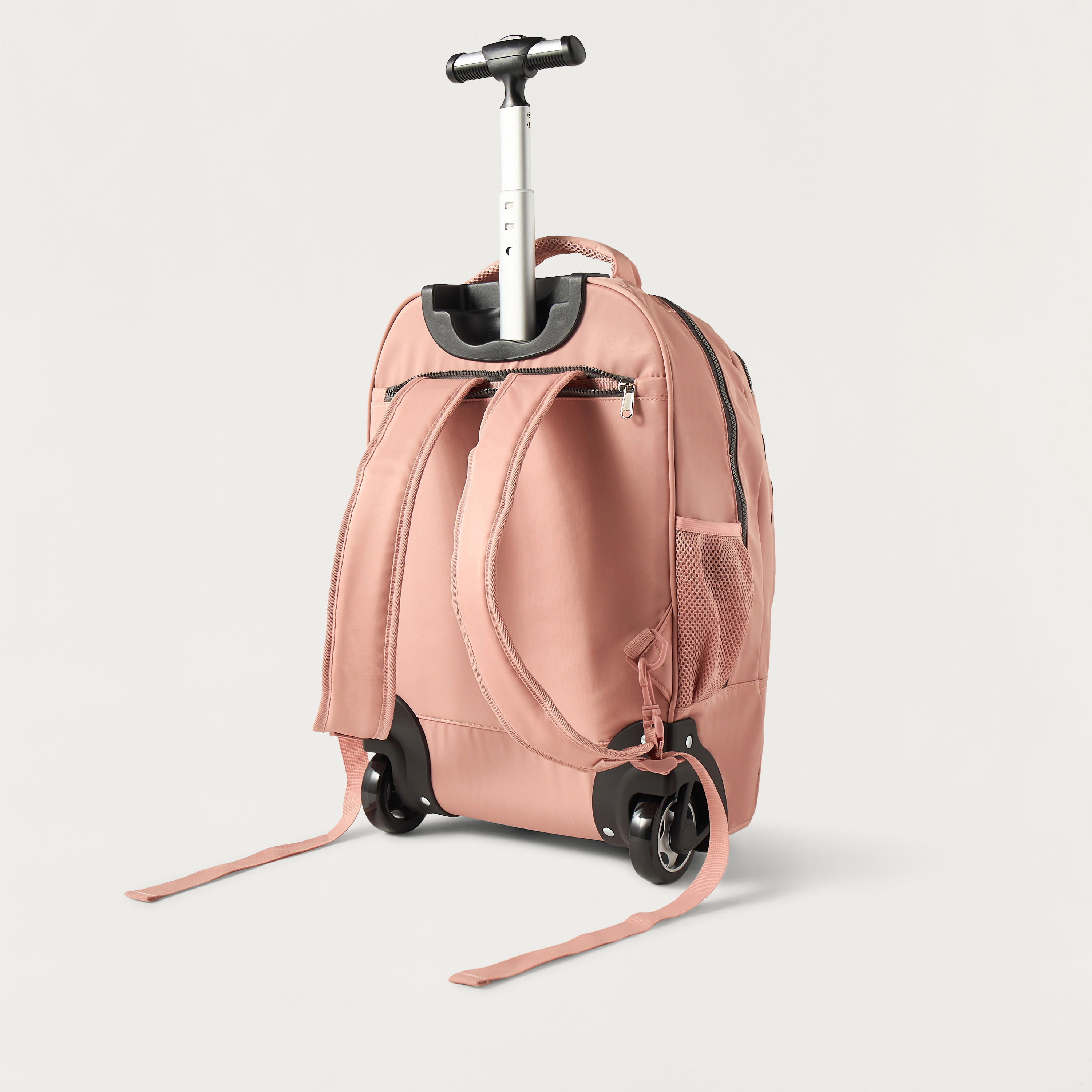 UCB Solid 18-inch Trolley Backpack with Wheels - 30x16x46 cms-school-bagsandbackpacks-trolleybags-image-3