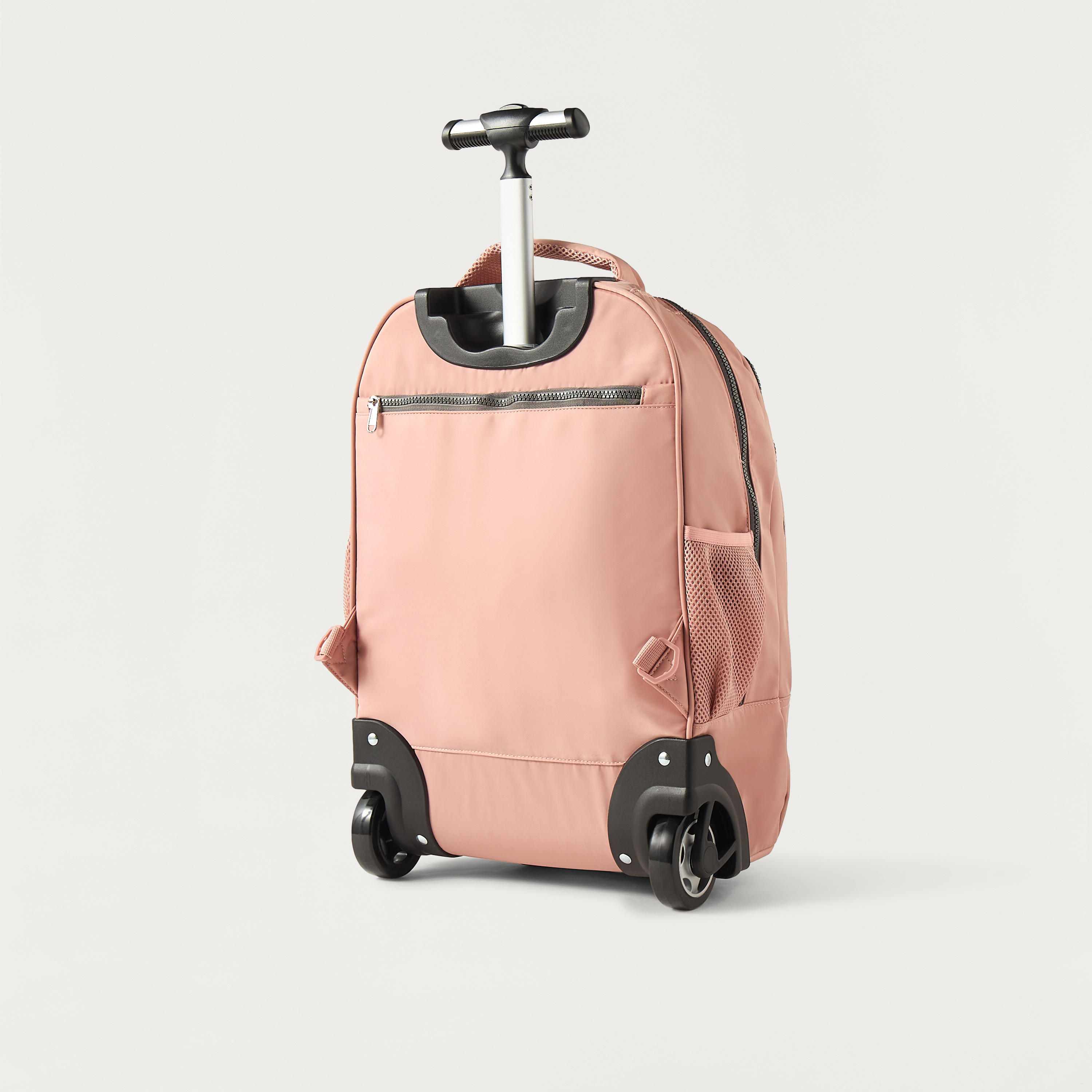 UCB Solid 18-inch Trolley Backpack with Wheels - 30x16x46 cms-school-bagsandbackpacks-trolleybags-image-4