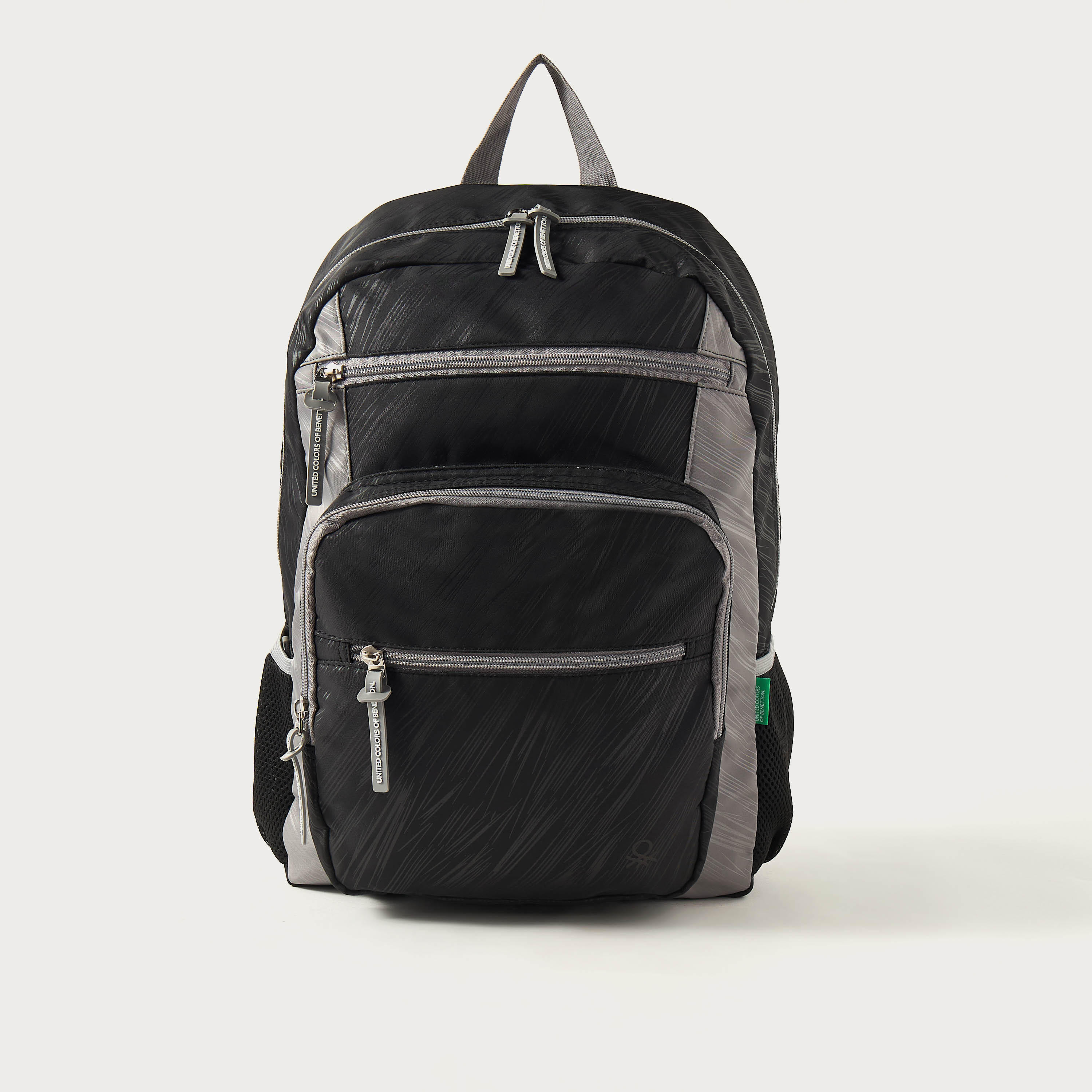 UCB Striped 18 inch Laptop Backpack with Adjustable Straps - 29x15x45 cm-school-bagsandbackpacks-backpacks-image-1