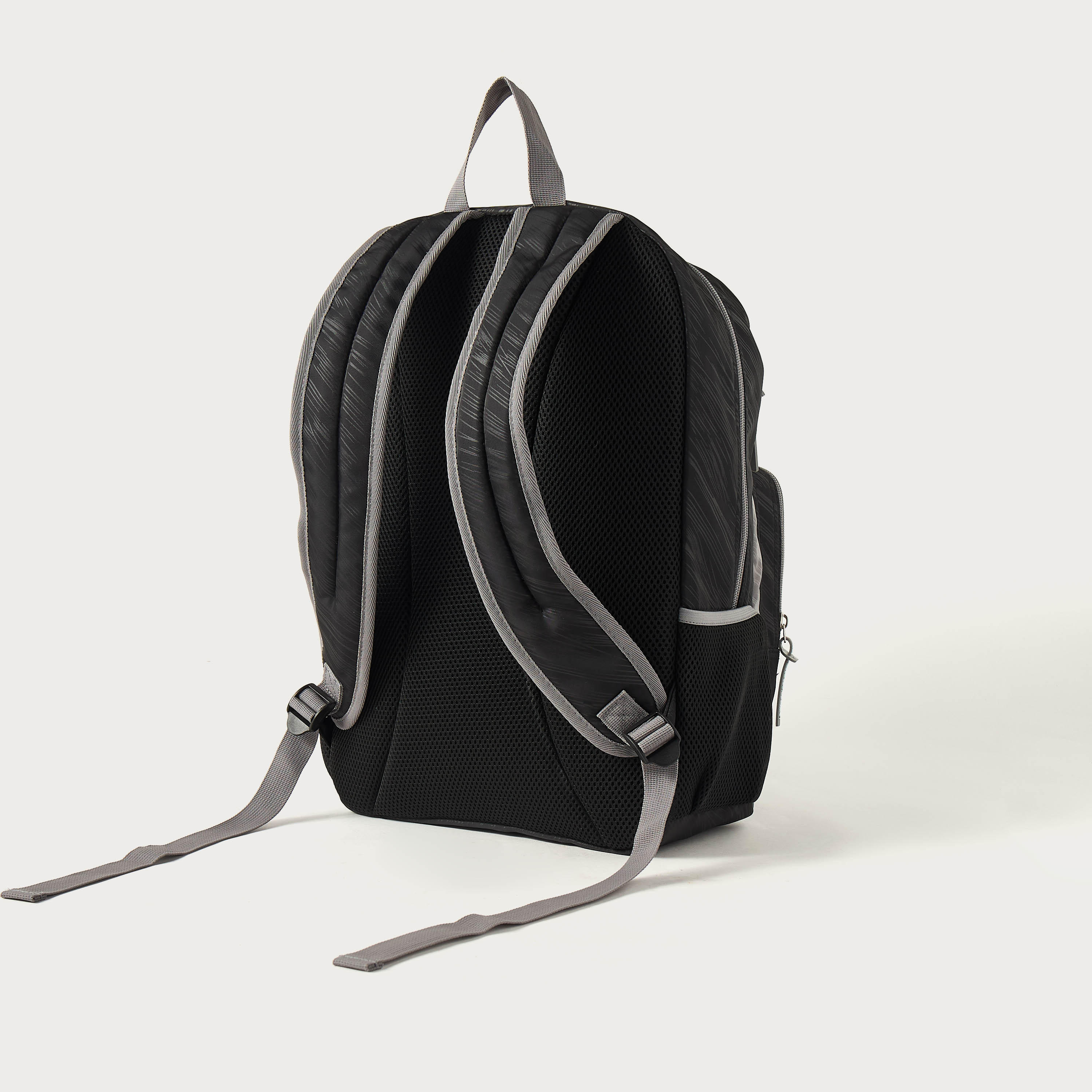 UCB Striped 18 inch Laptop Backpack with Adjustable Straps - 29x15x45 cm-school-bagsandbackpacks-backpacks-image-3