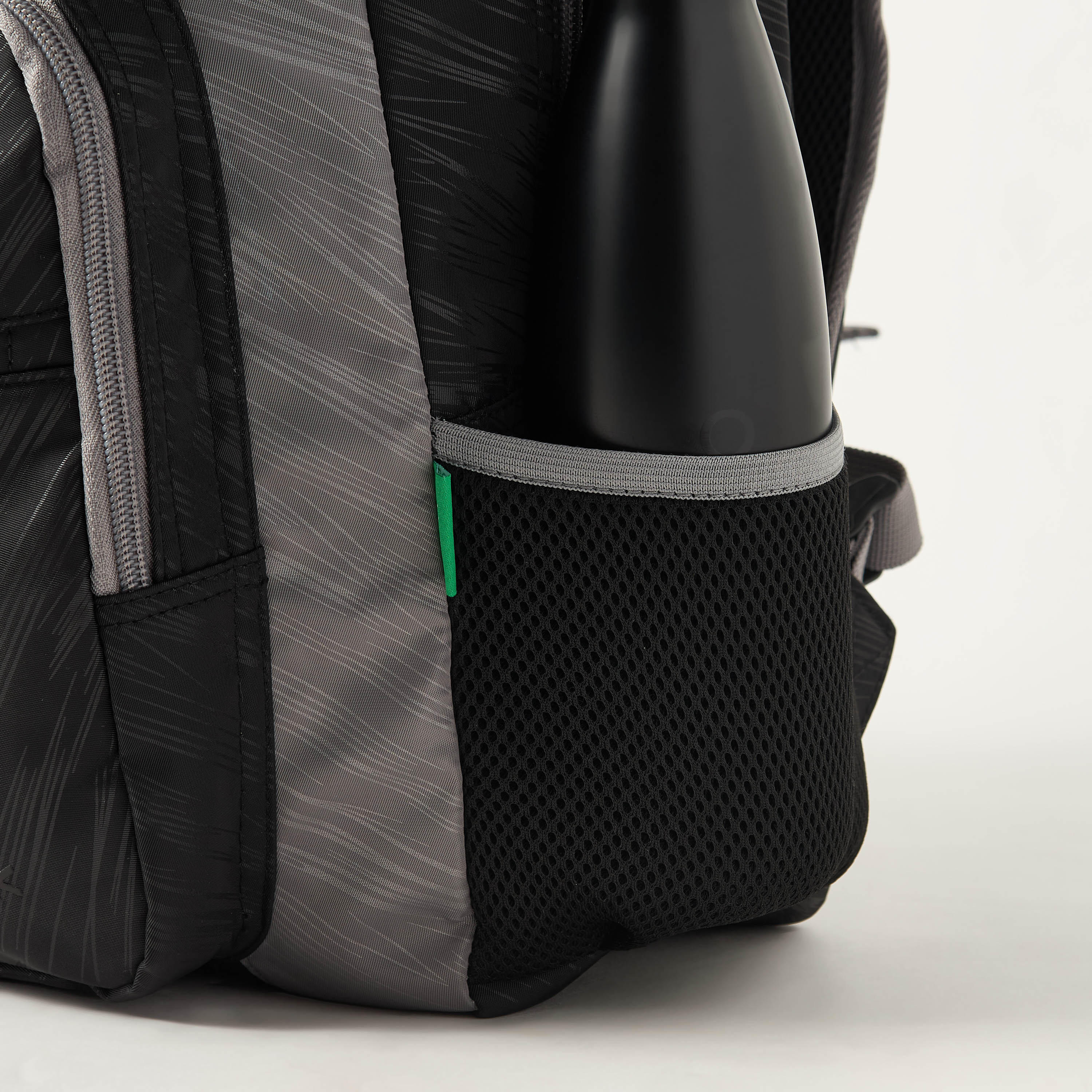 UCB Striped 18 inch Laptop Backpack with Adjustable Straps - 29x15x45 cm-school-bagsandbackpacks-backpacks-image-5