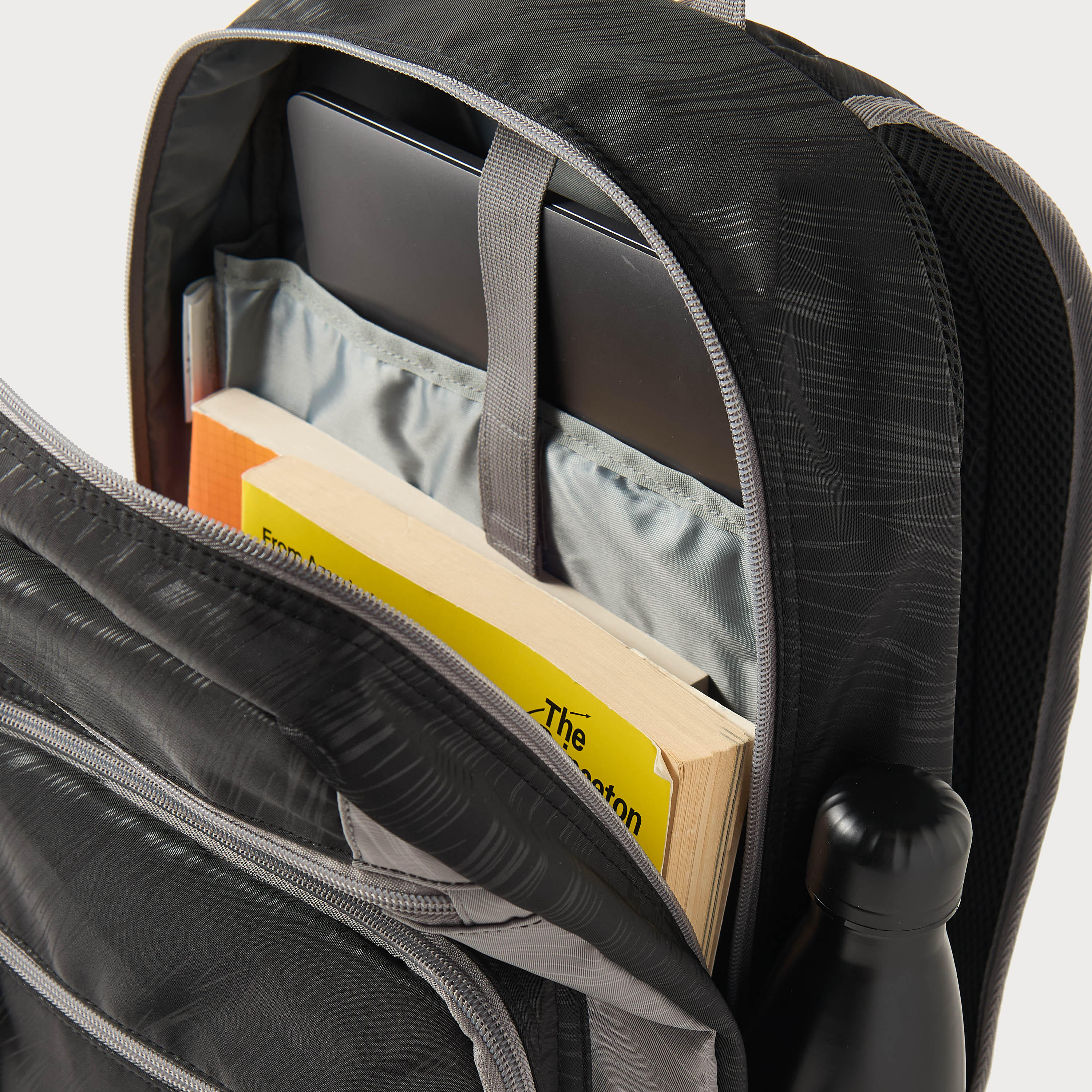 UCB Striped 18 inch Laptop Backpack with Adjustable Straps - 29x15x45 cm-school-bagsandbackpacks-backpacks-image-8