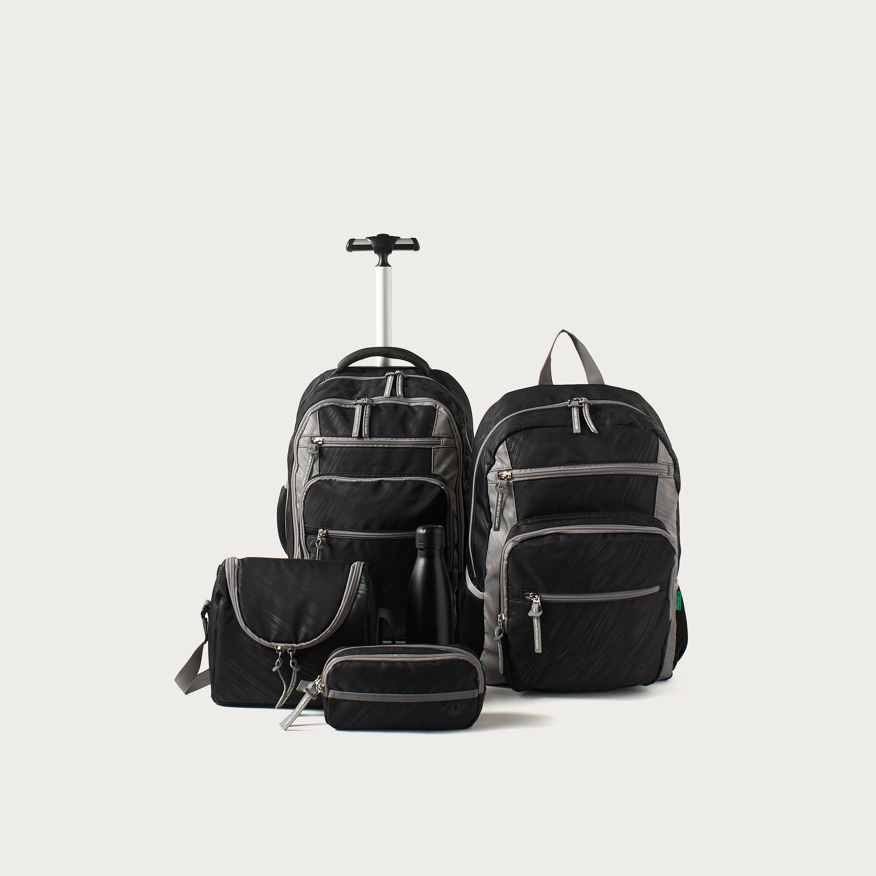 UCB Striped 18 inch Laptop Backpack with Adjustable Straps - 29x15x45 cm-school-bagsandbackpacks-backpacks-image-9
