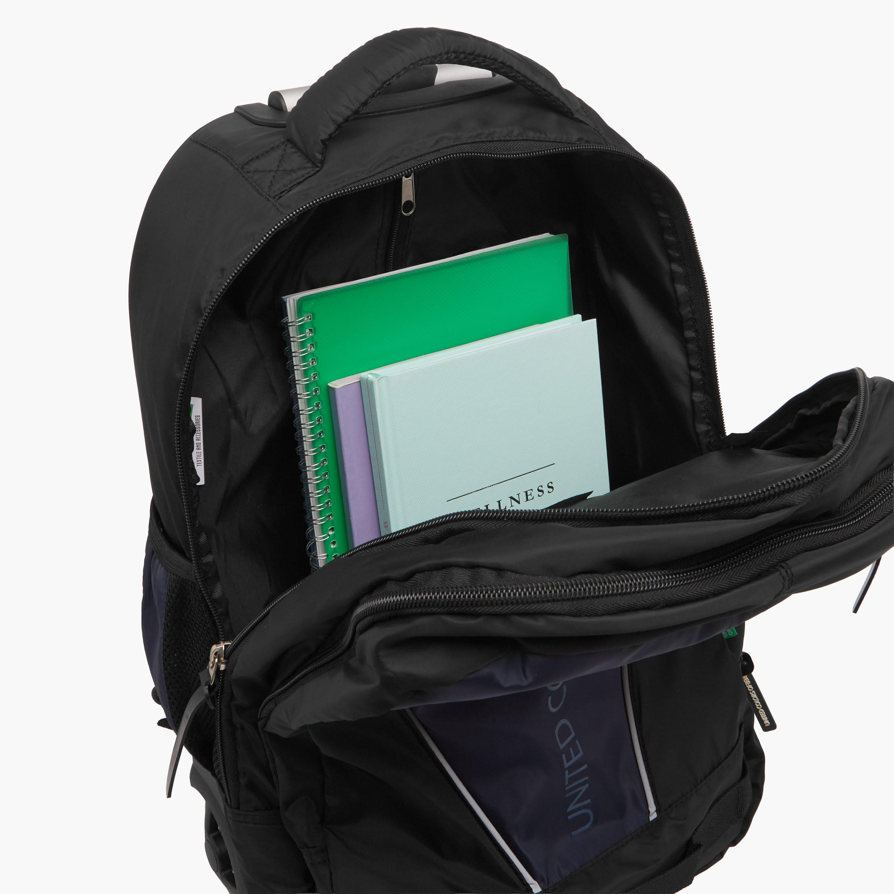 UCB 18-inch Trolley Backpack with Retractable Handle - 30x16x46 cms-school-bagsandbackpacks-trolleybags-image-14