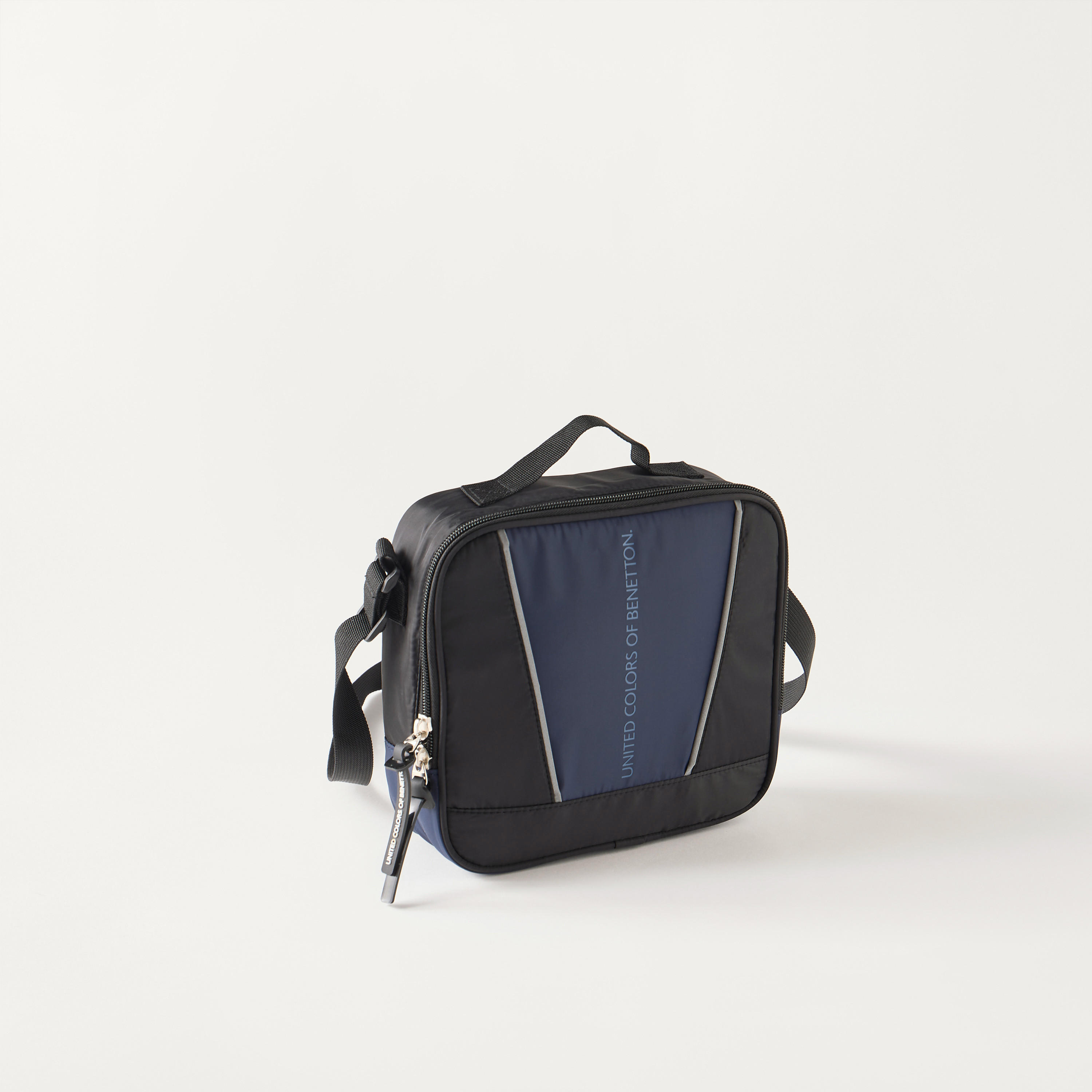 UCB Solid Lunch Bag with Adjustable Strap and Zip Closure-school-lunchessentials-lunchbags-image-2