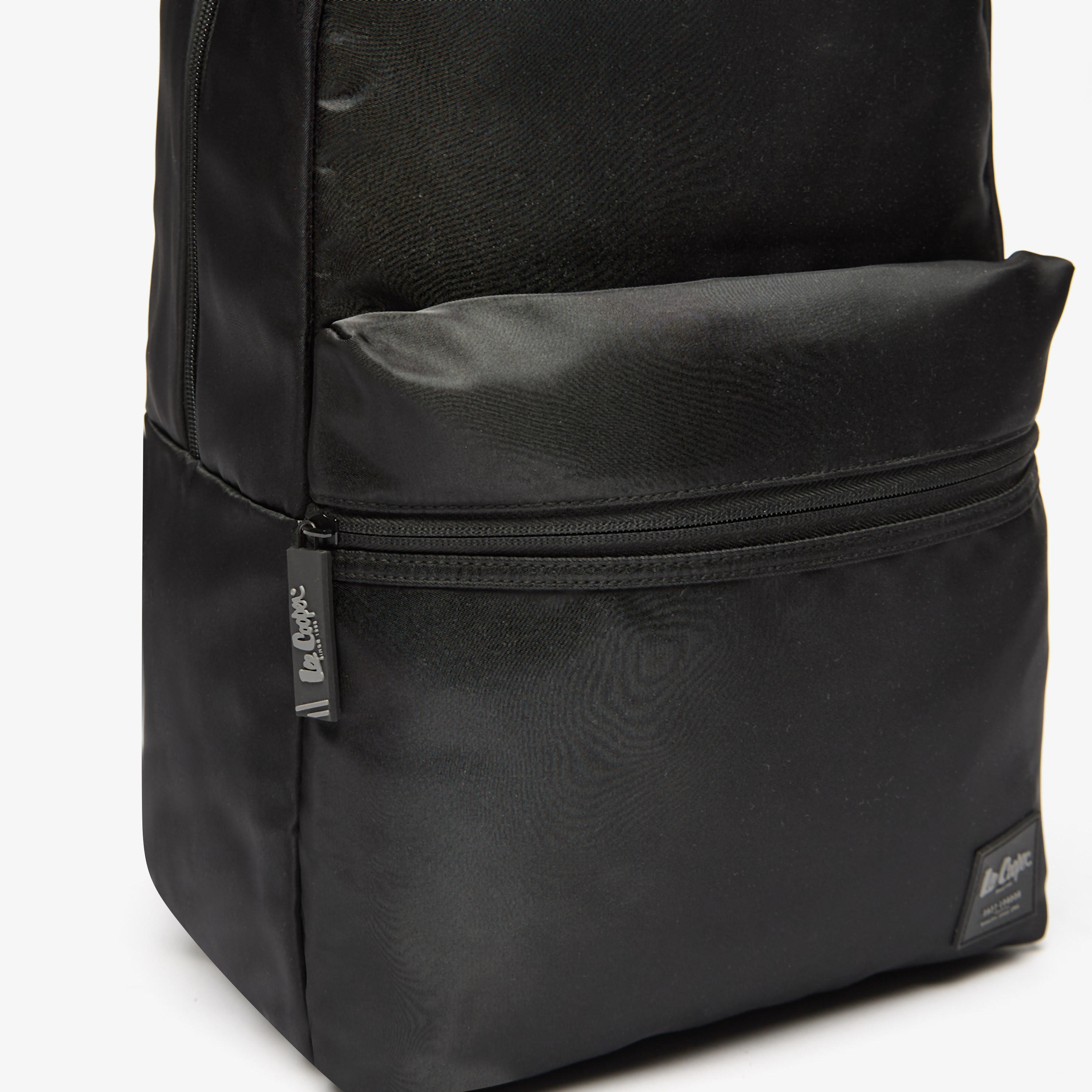 Lee Cooper Solid Backpack with Adjustable Straps and Zip Closure - 30x13x44 cm-cpkids-backtoschool-schoolbagsandbackpacks-backpacks-image-7